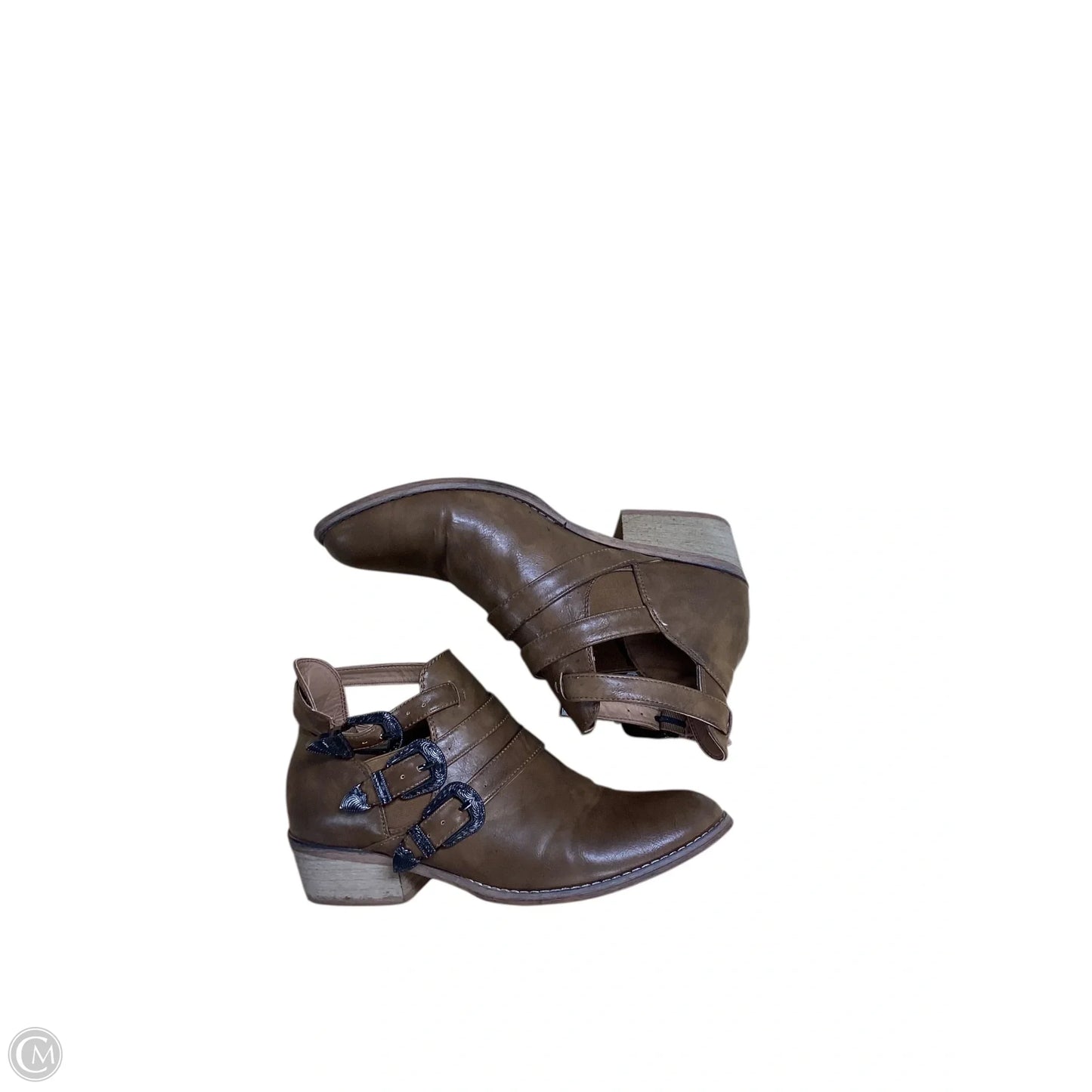 Boots Ankle Flats By Maurices In Brown, Size: 8.5