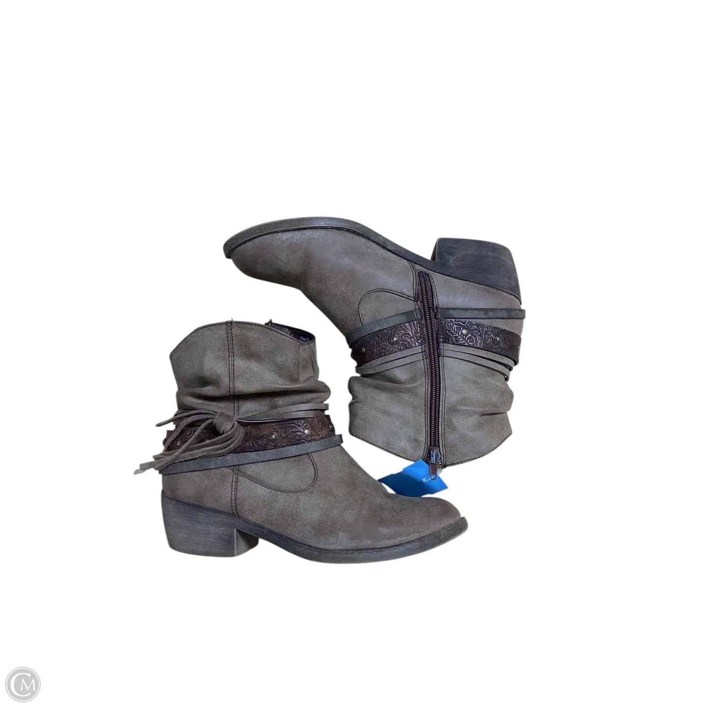 Boots Ankle Flats By Maurices In Brown, Size: 8.5