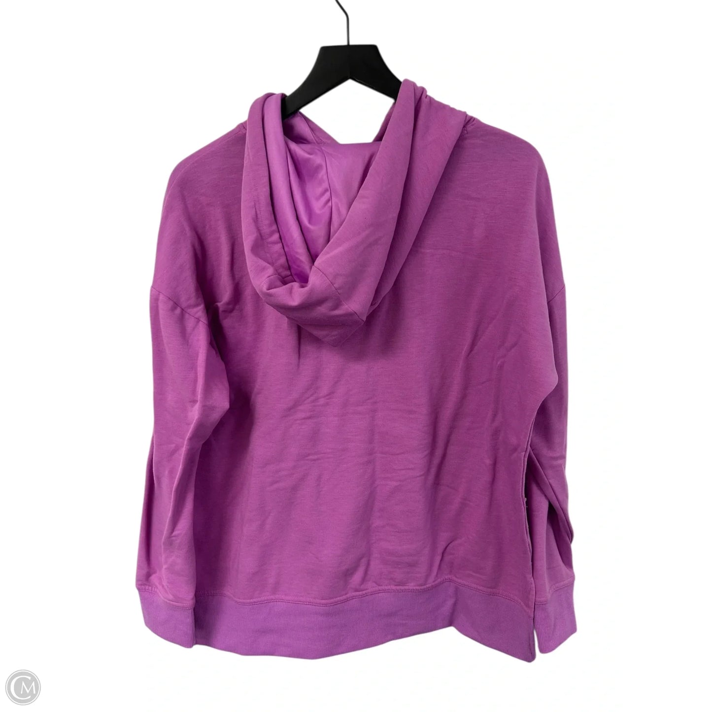 Athletic Sweatshirt Hoodie By Athletic Works In Purple, Size: M
