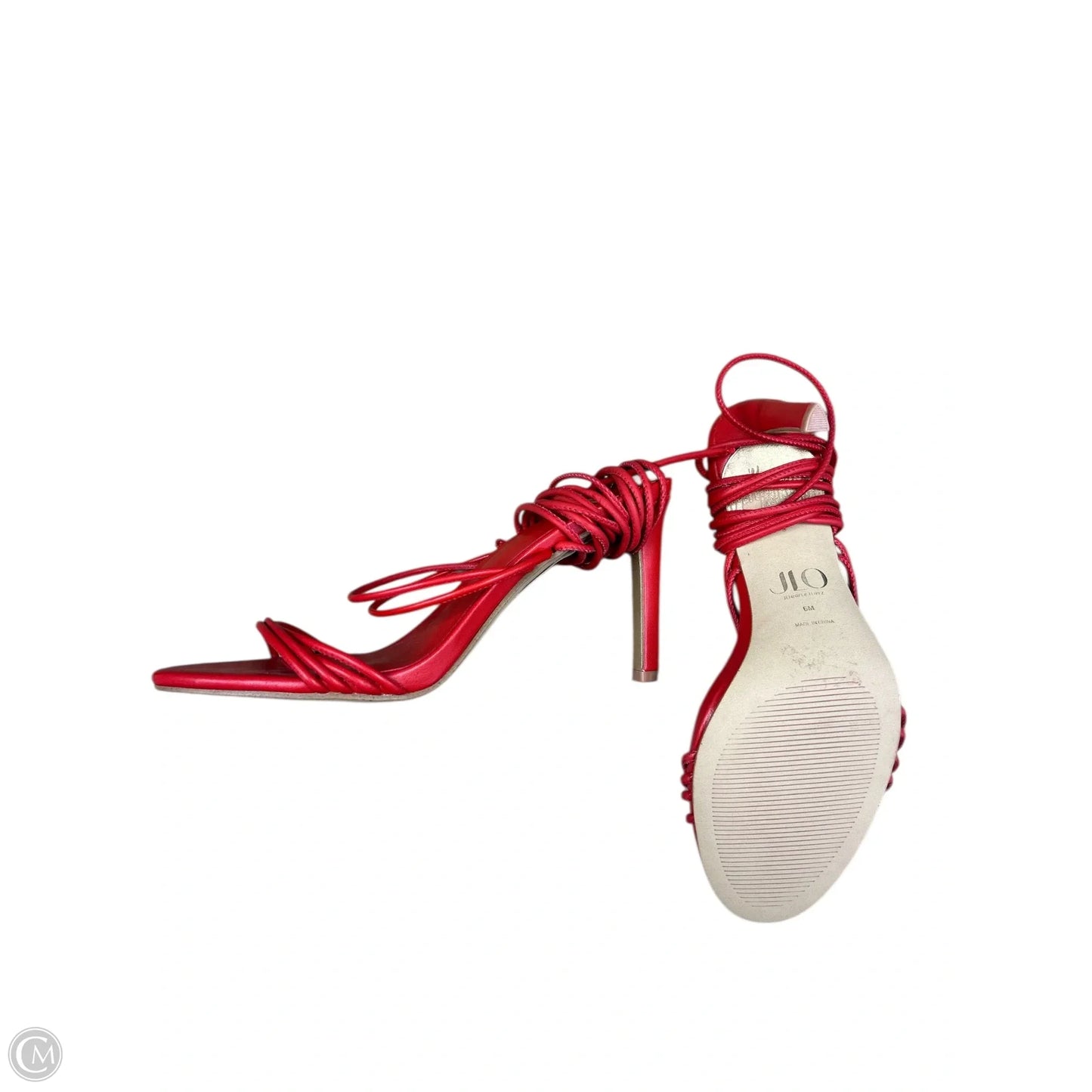 Shoes Heels Stiletto By Jennifer Lopez In Red, Size: 6