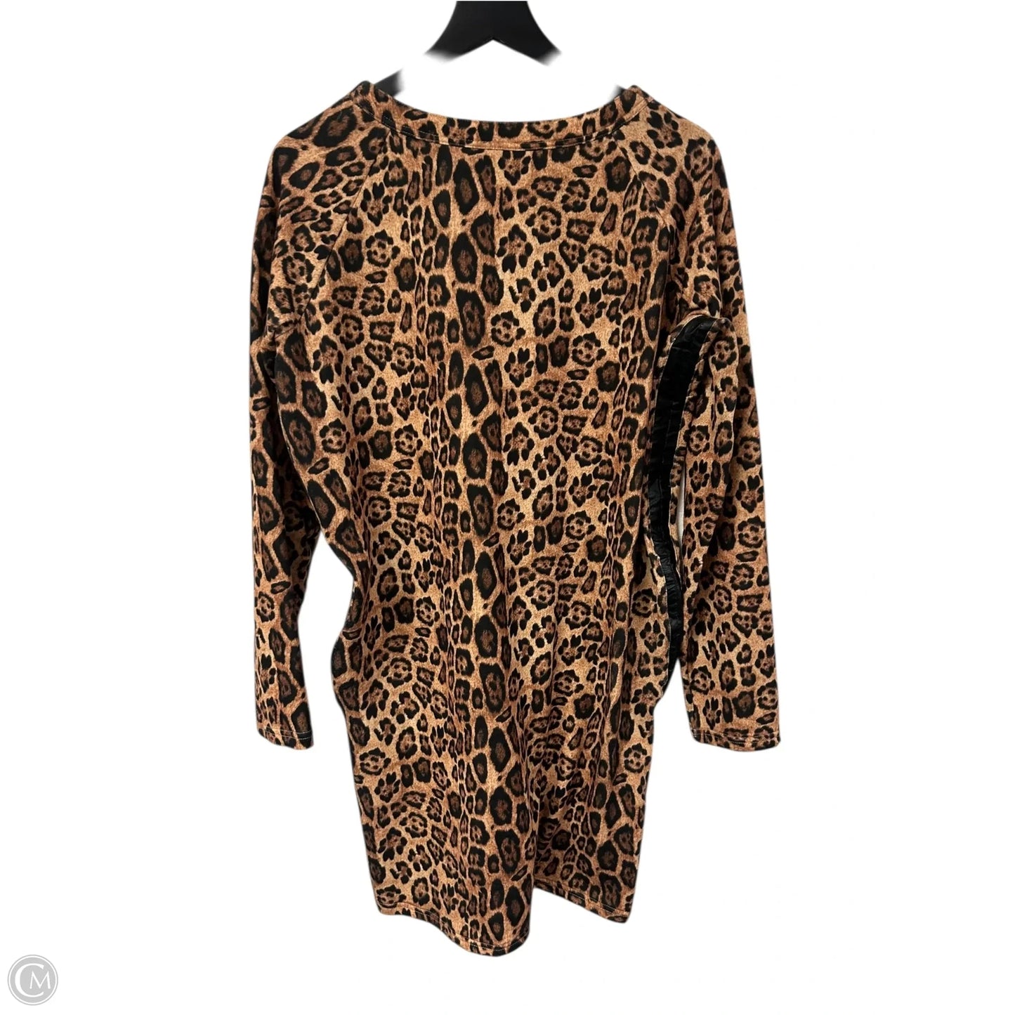 Dress Casual Midi By Clothes Mentor In Animal Print, Size: M