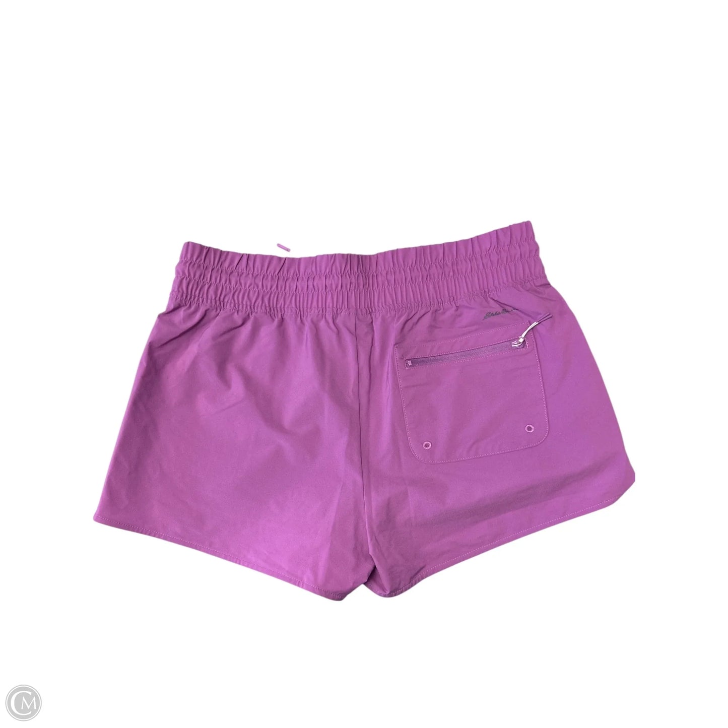 Shorts By Eddie Bauer In Purple, Size: Mp