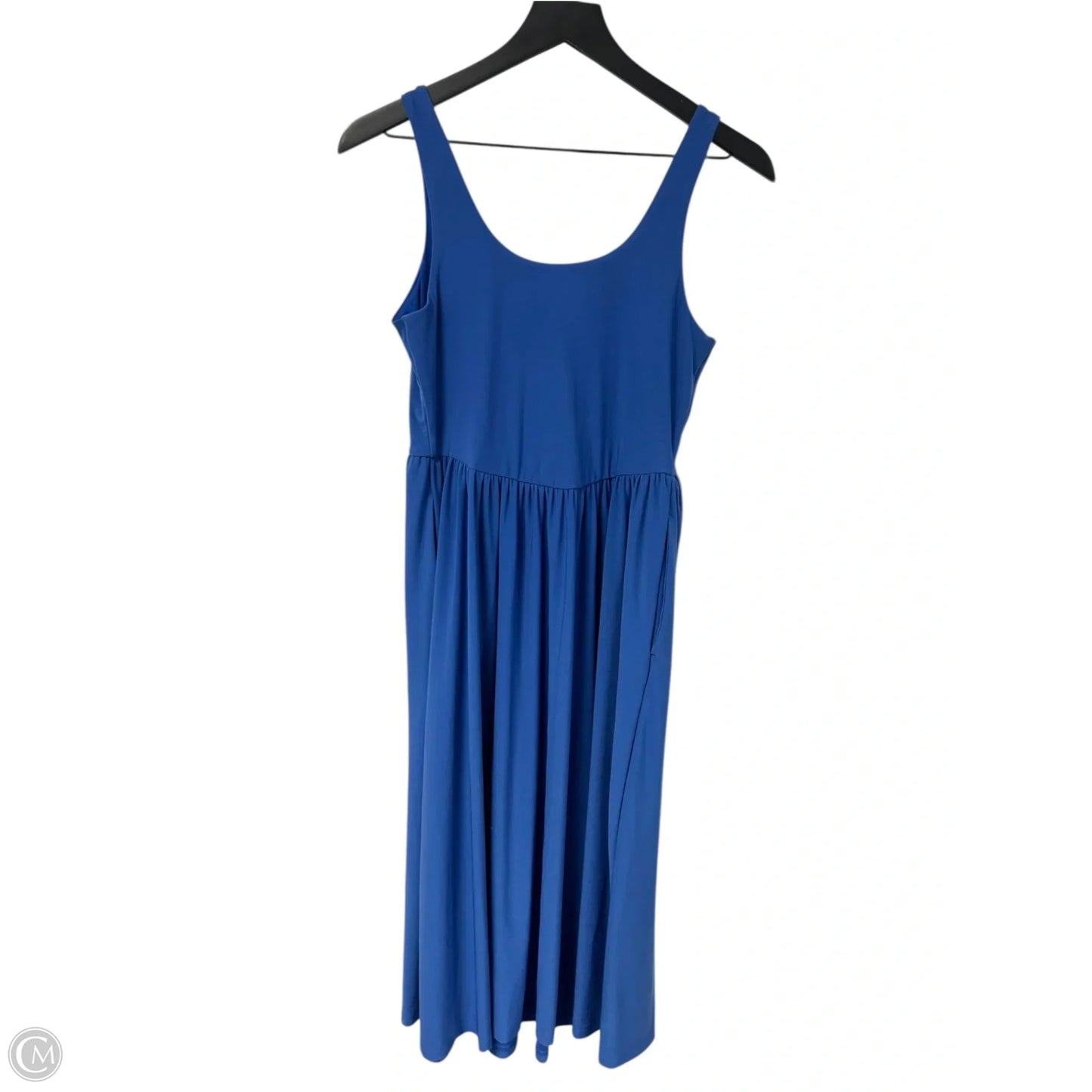 Dress Casual Midi By Simply Vera In Blue, Size: Sp