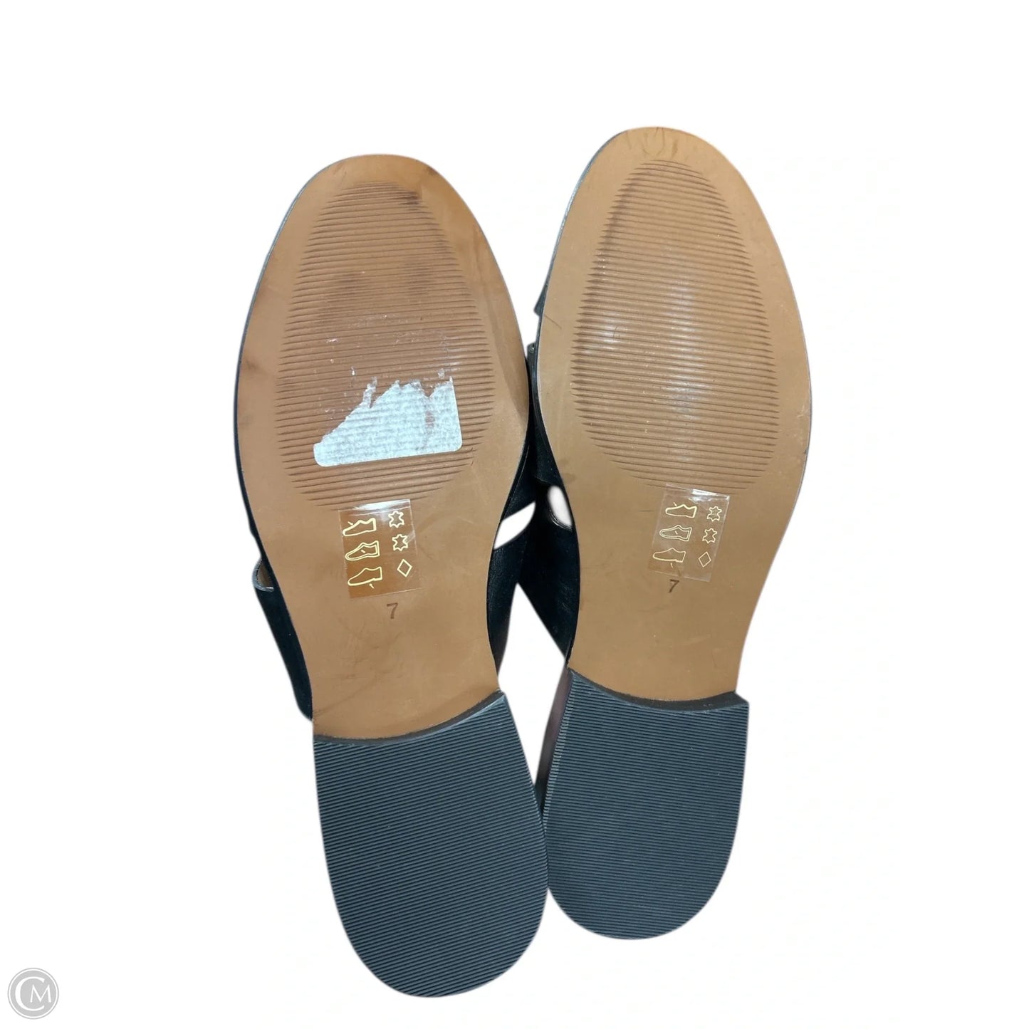Shoes Flats By Madewell In Black, Size: 7