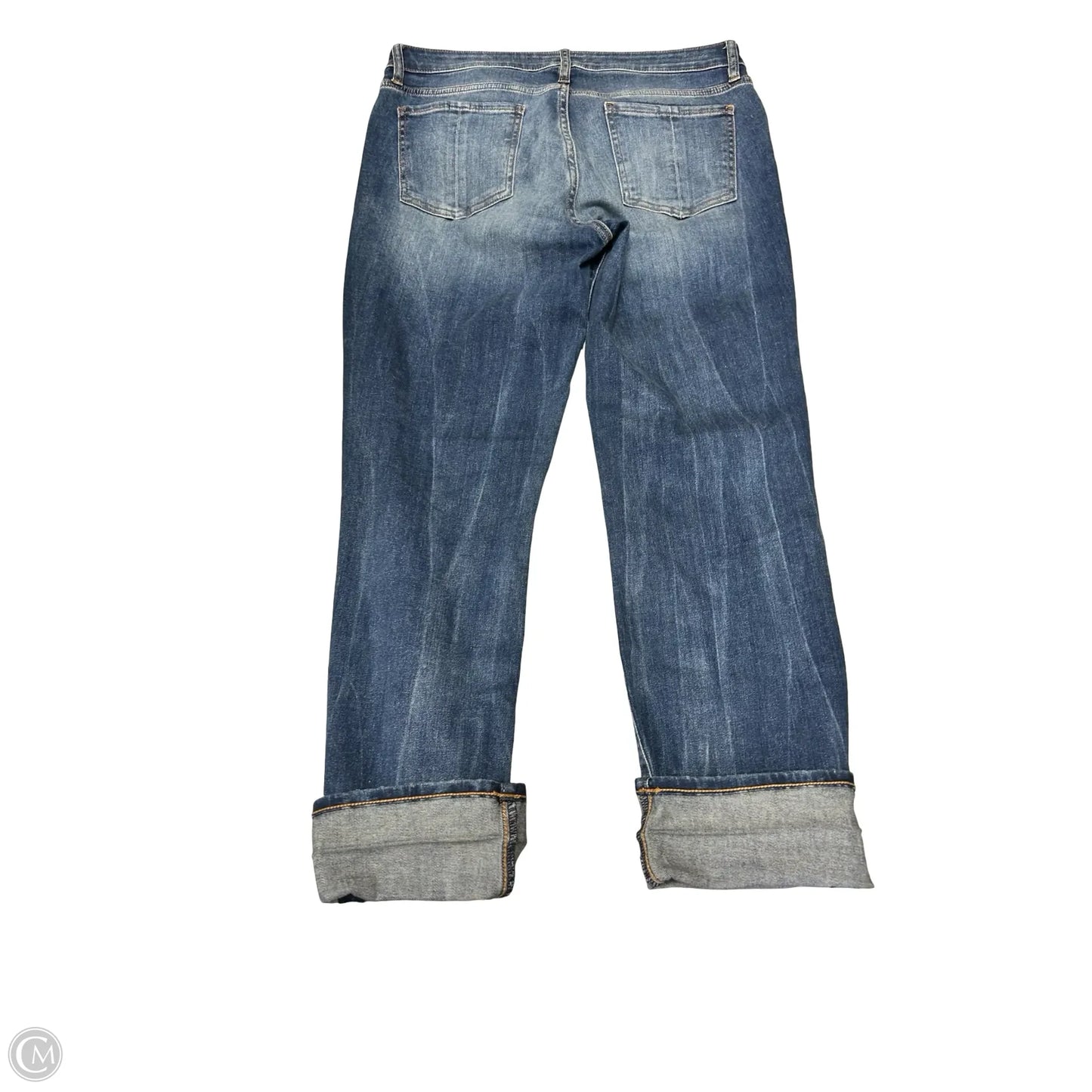 Jeans Boyfriend By Kut In Blue Denim, Size: 10