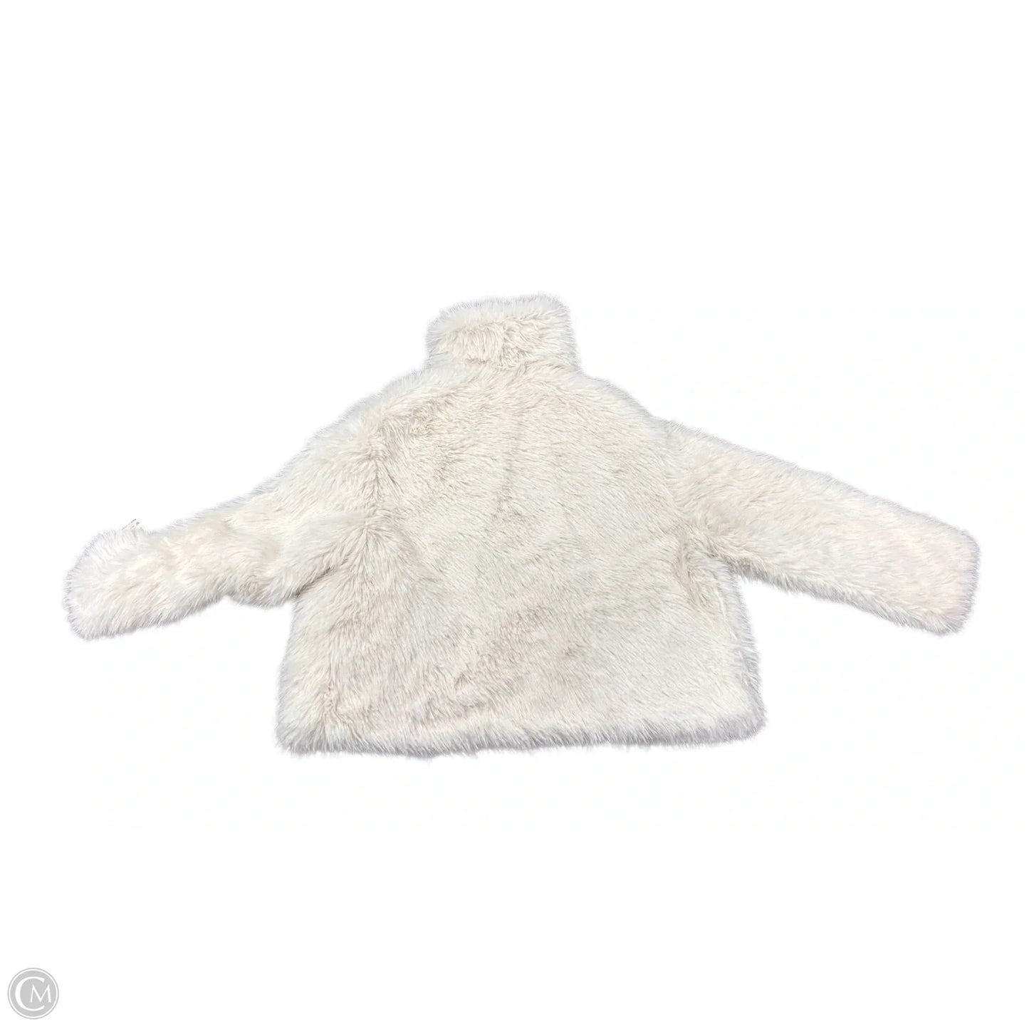 Coat Faux Fur & Sherpa By Clothes Mentor In White, Size: Xl