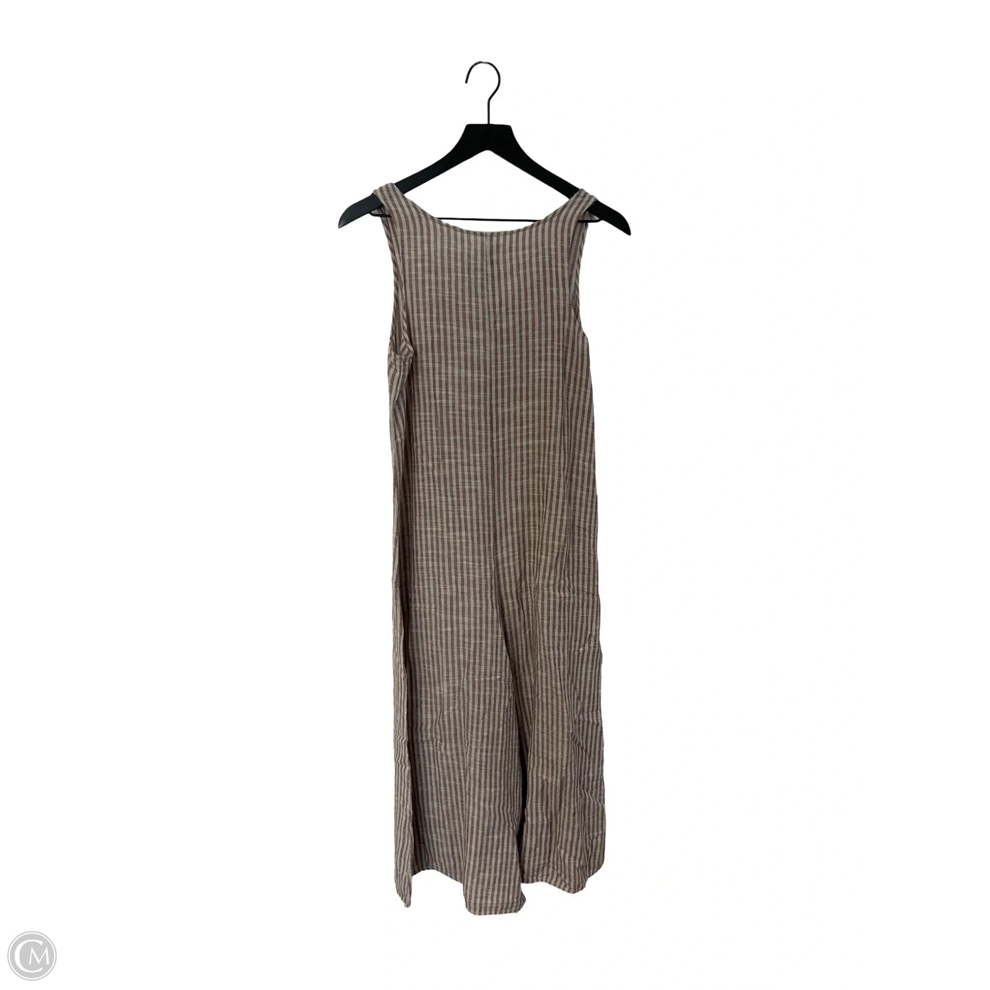 Jumpsuit By Max Studio In Red & Tan, Size: S