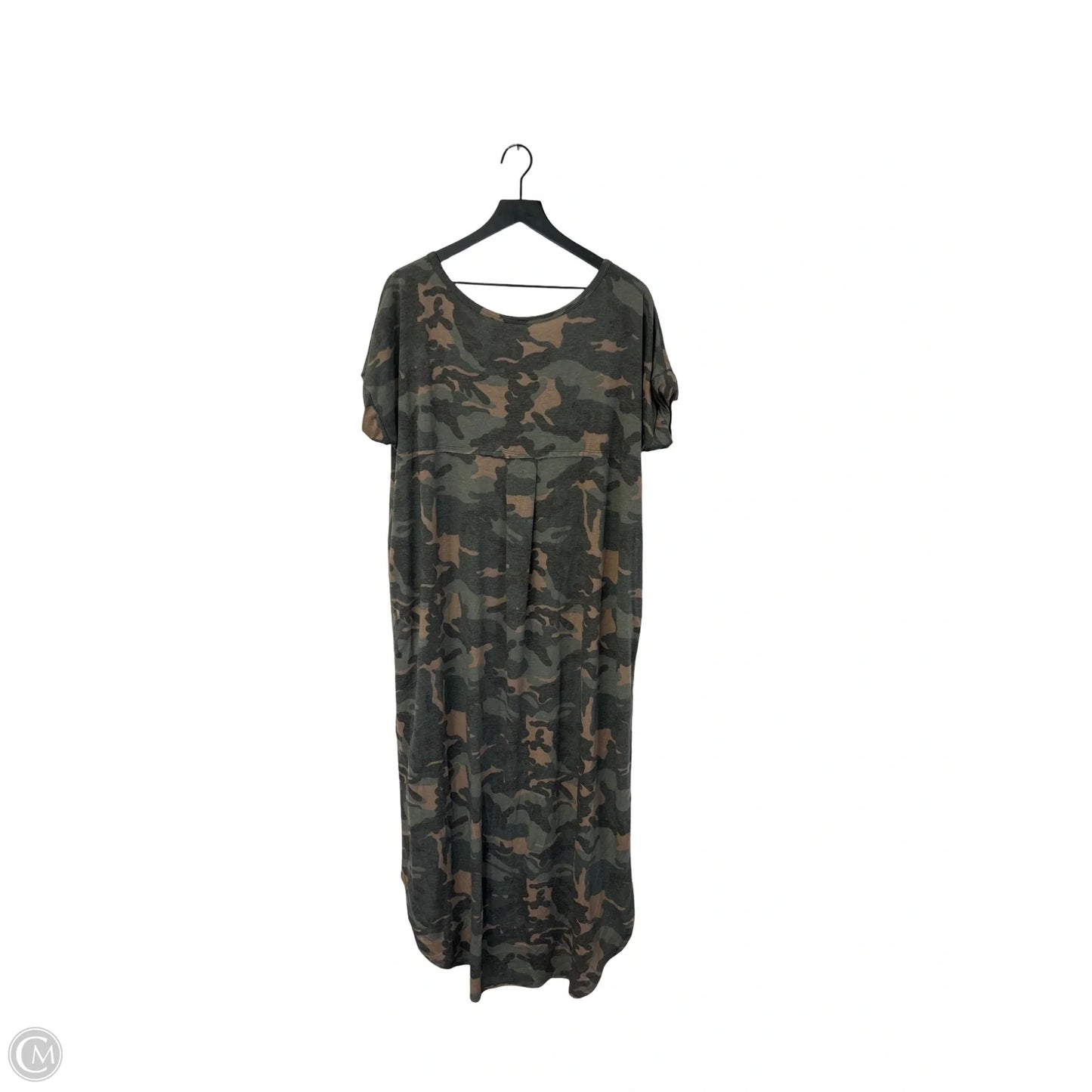Dress Casual Maxi By Vanilla Bay In Camouflage Print, Size: L