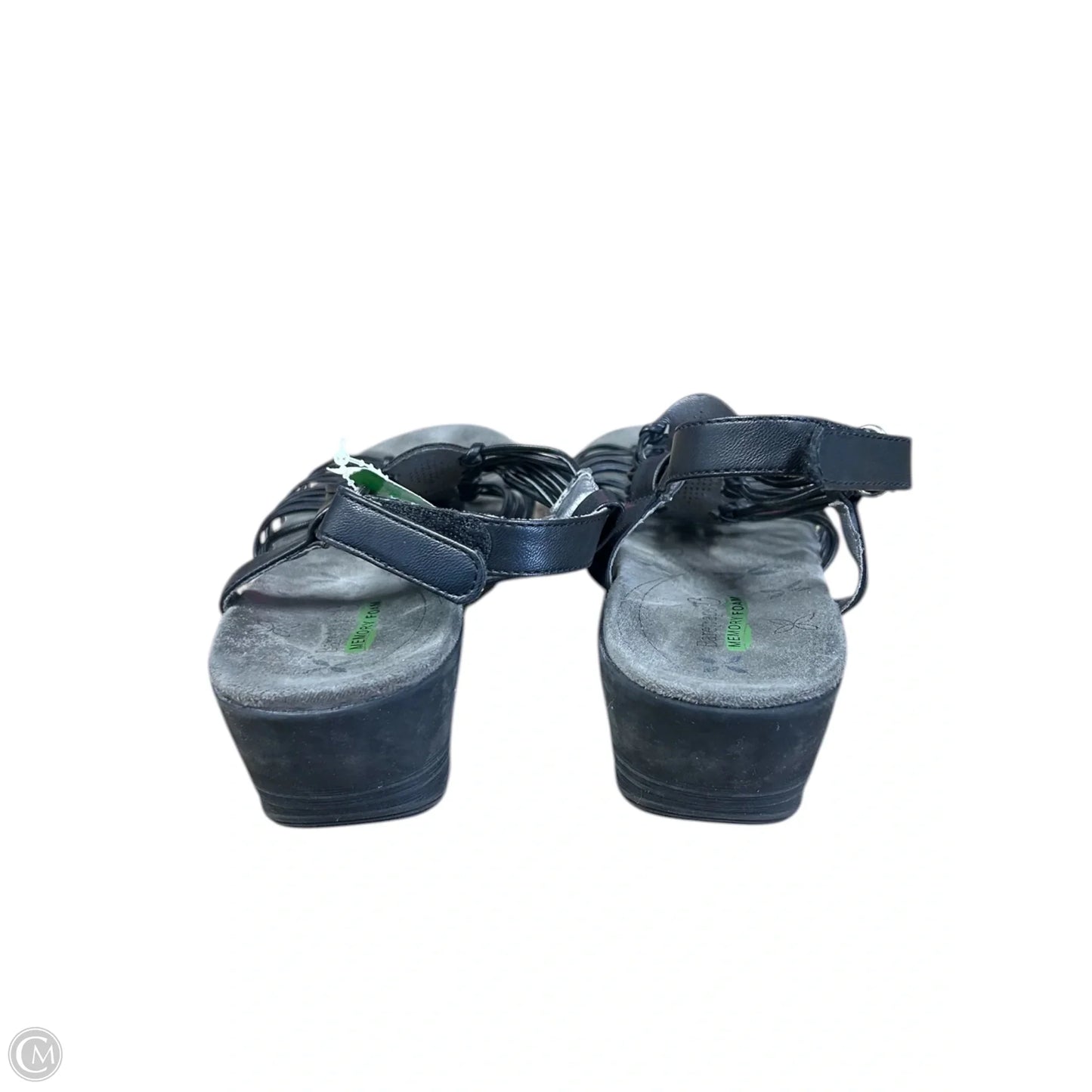 Sandals Flats By Bare Traps In Black, Size: 9