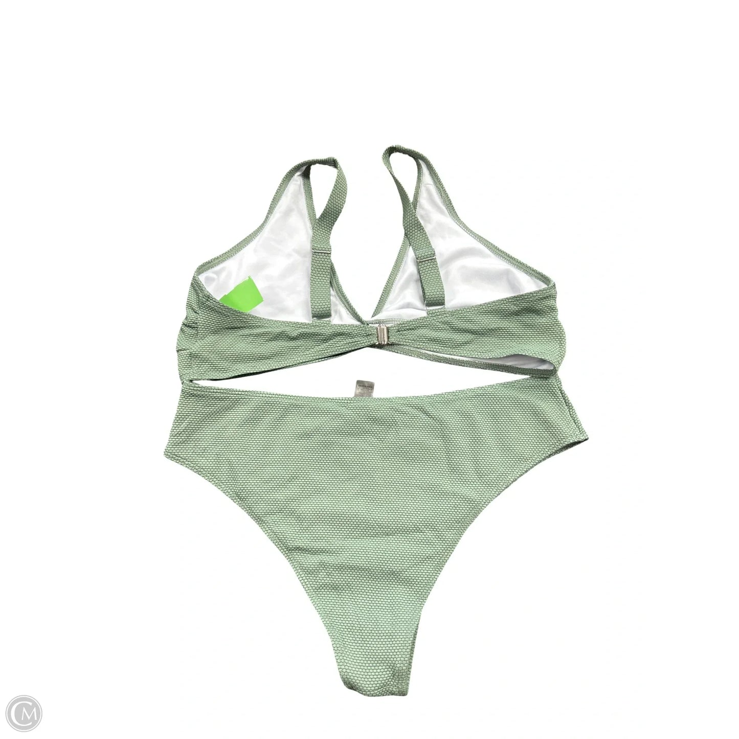 Swimsuit 2pc By Clothes Mentor In Green, Size: Xl