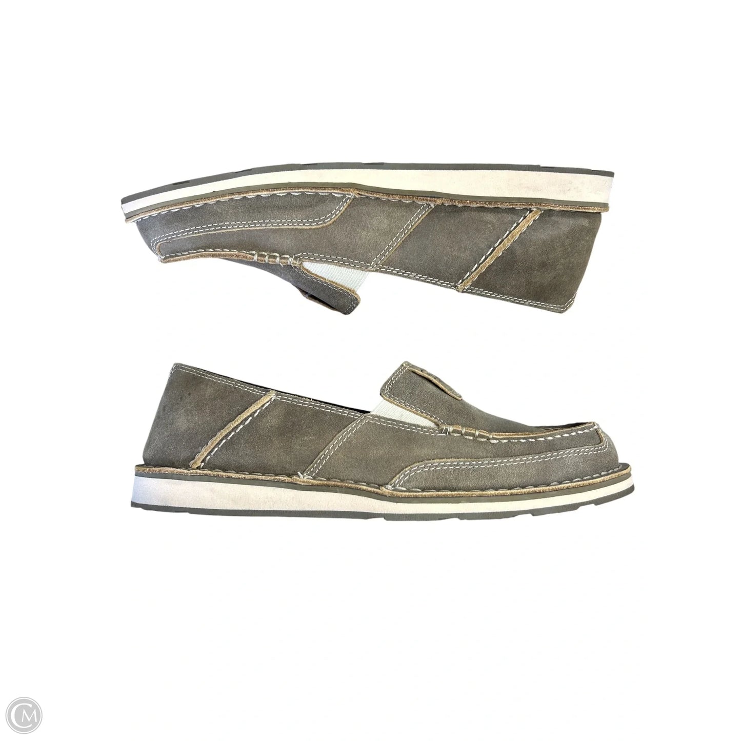 Shoes Flats By Ariat In Brown, Size: 10