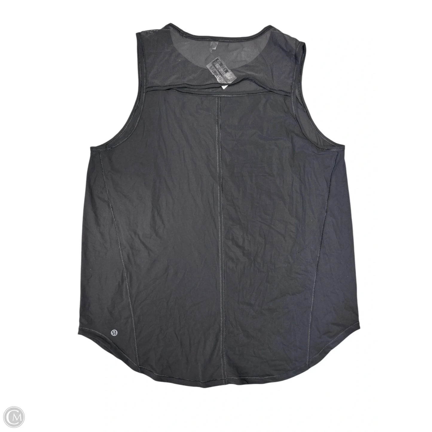 Athletic Tank Top By Lululemon In Black, Size: 14