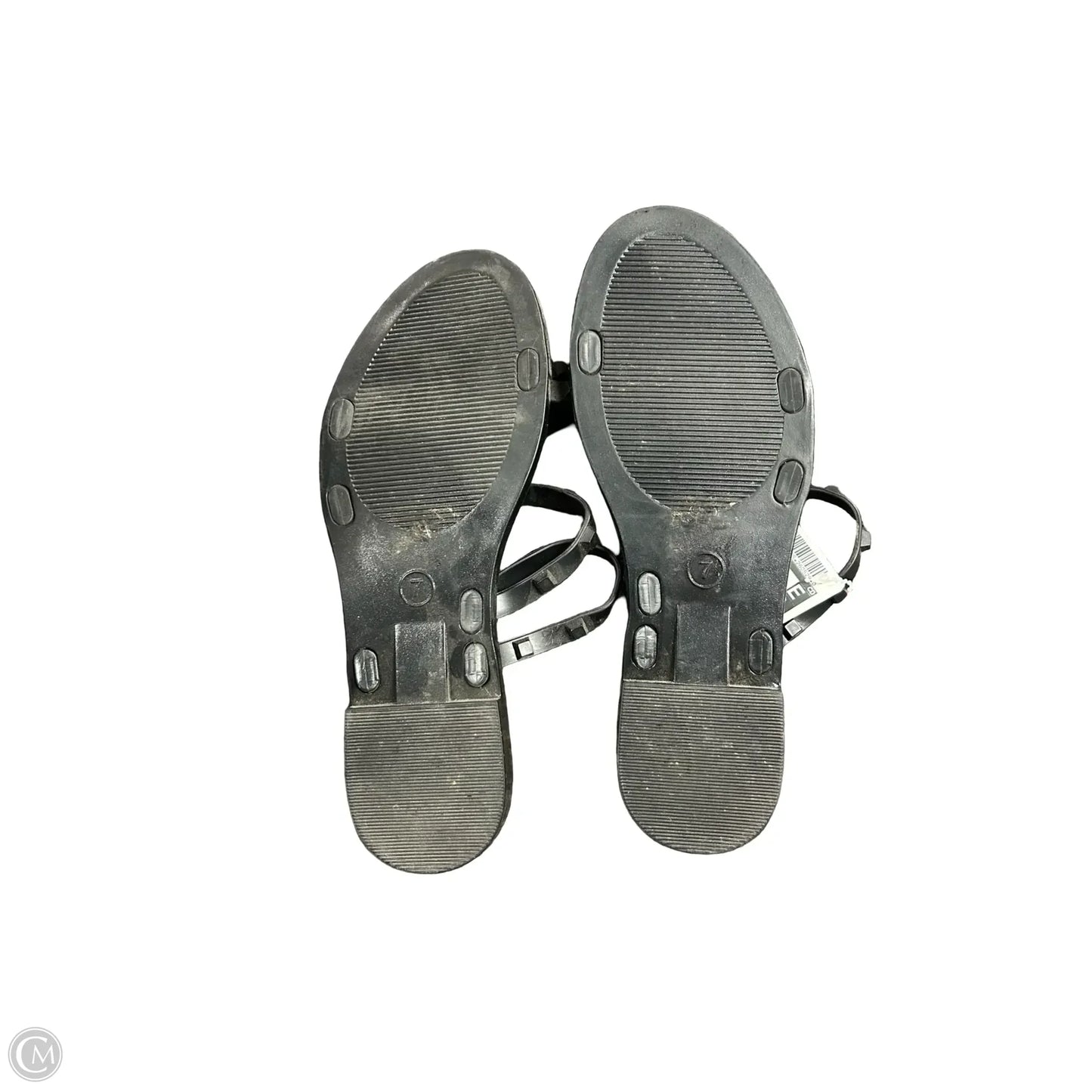 Sandals Flats By Shade & Shore In Black, Size: 7