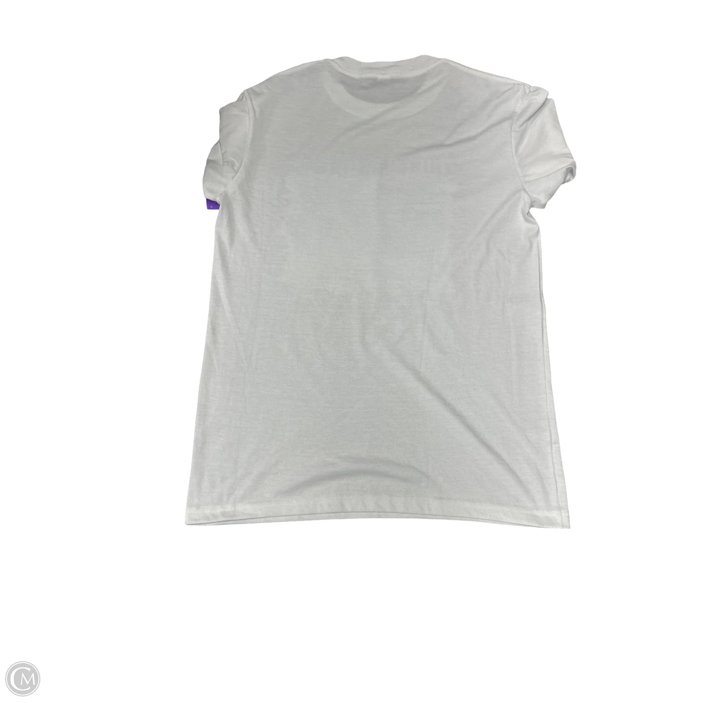 Top Short Sleeve Basic By Clothes Mentor In White, Size: S