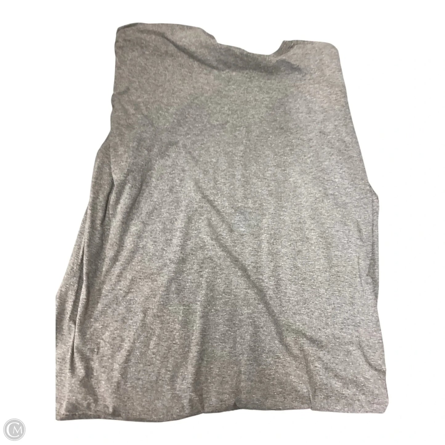 Top Short Sleeve By Clothes Mentor In Grey, Size: 3x