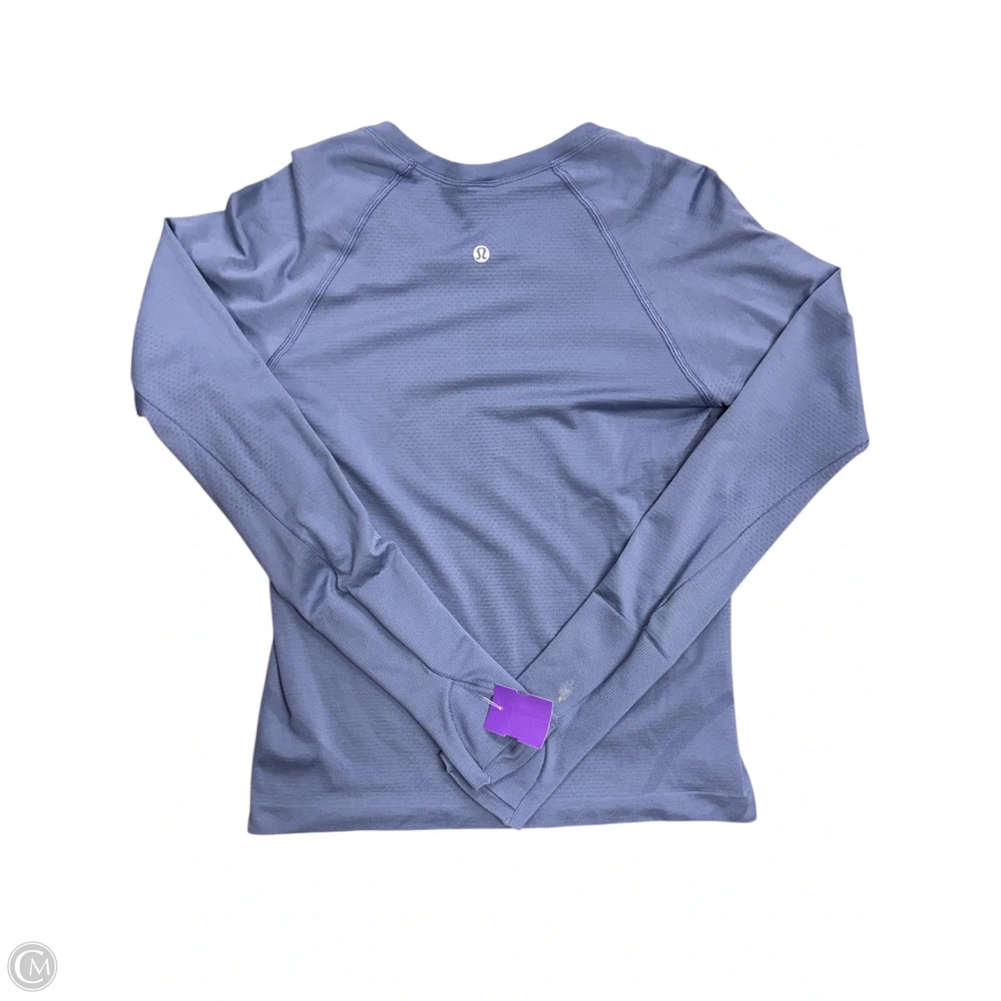 Athletic Top Long Sleeve Crewneck By Lululemon In Blue
