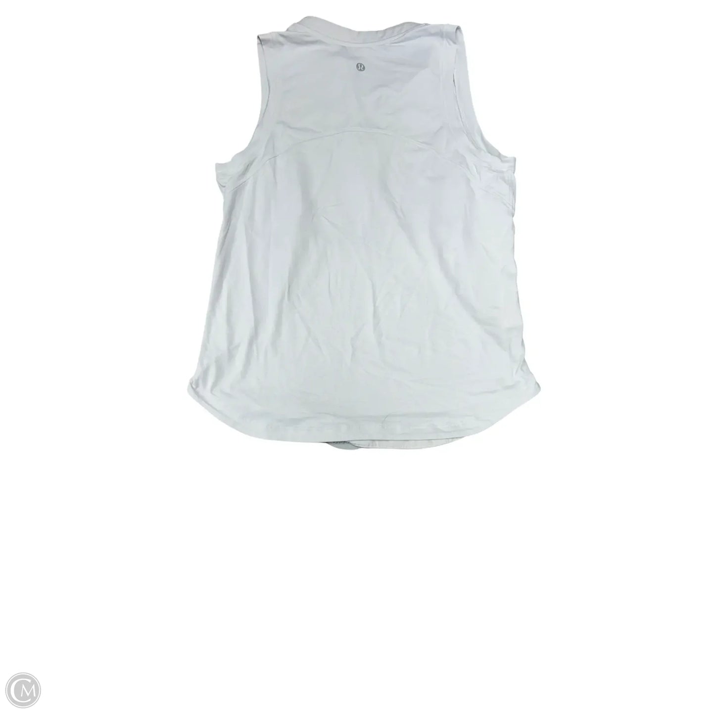 Athletic Tank Top By Lululemon In White, Size: 4