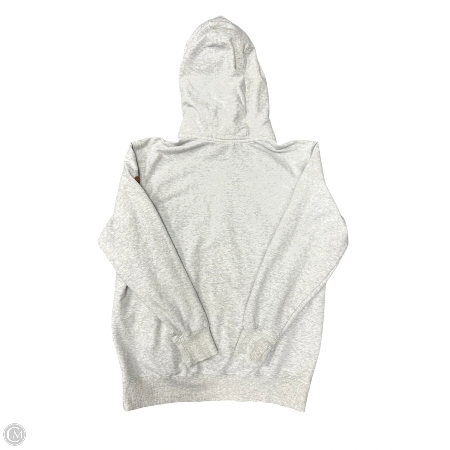 Sweatshirt Hoodie By Ariat In Grey, Size: L