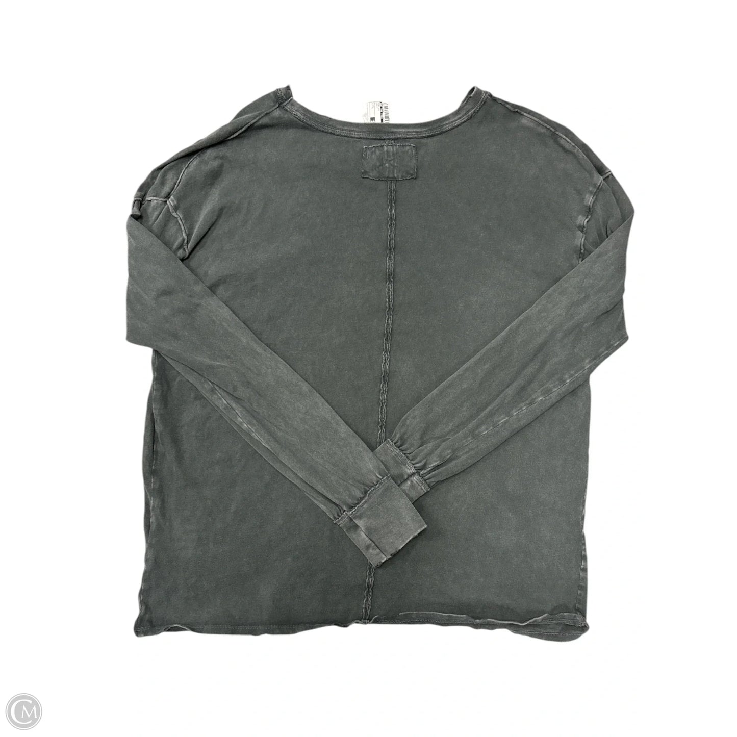 Top Long Sleeve By We The Free In Grey, Size: L