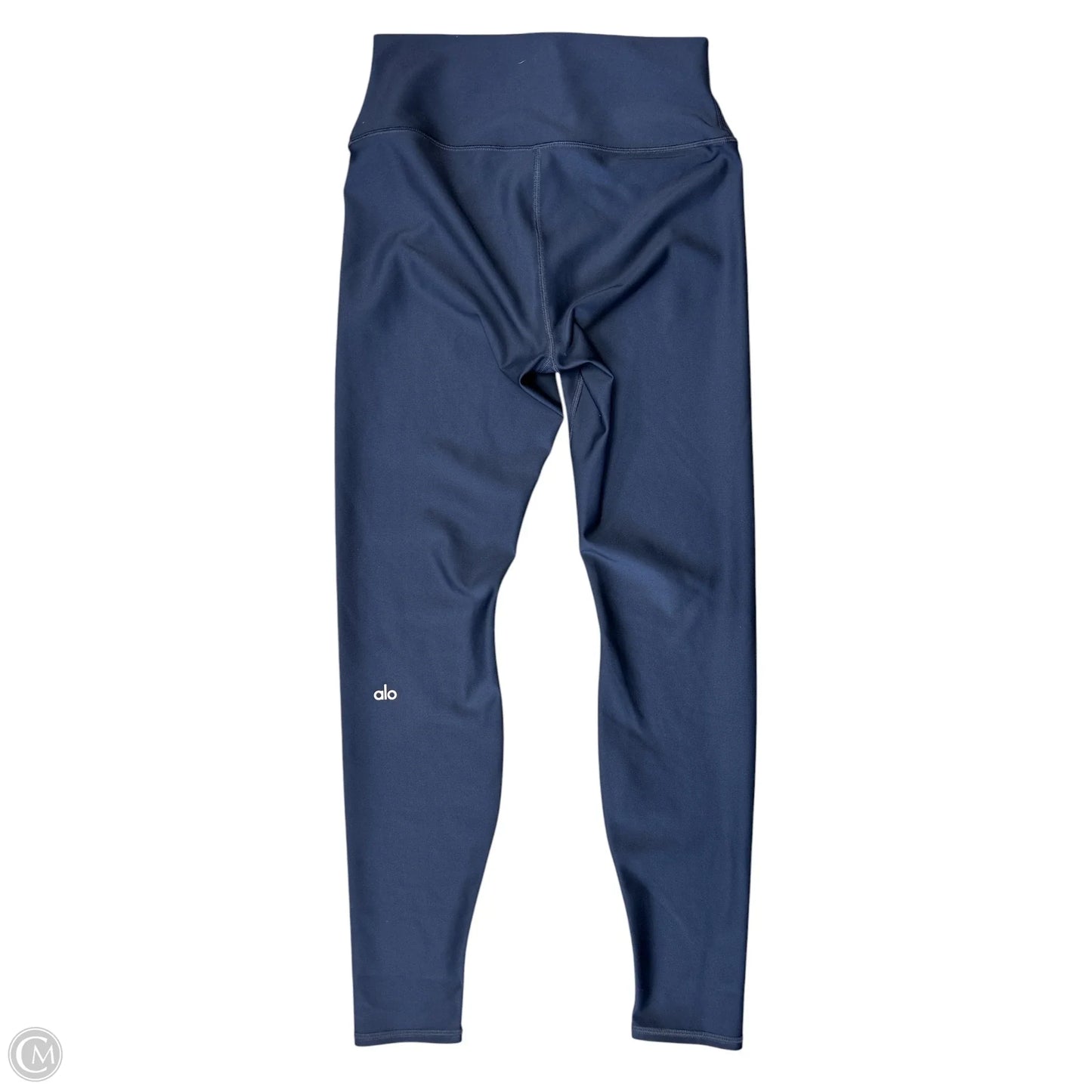 Athletic Leggings By Alo In Blue, Size: L