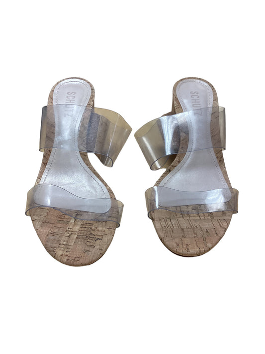 Sandals Heels Block By Cmc  Size: 7.5