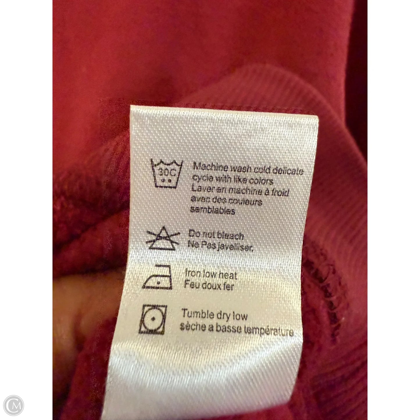 Sweatshirt Crewneck By Chaser In Red, Size: L