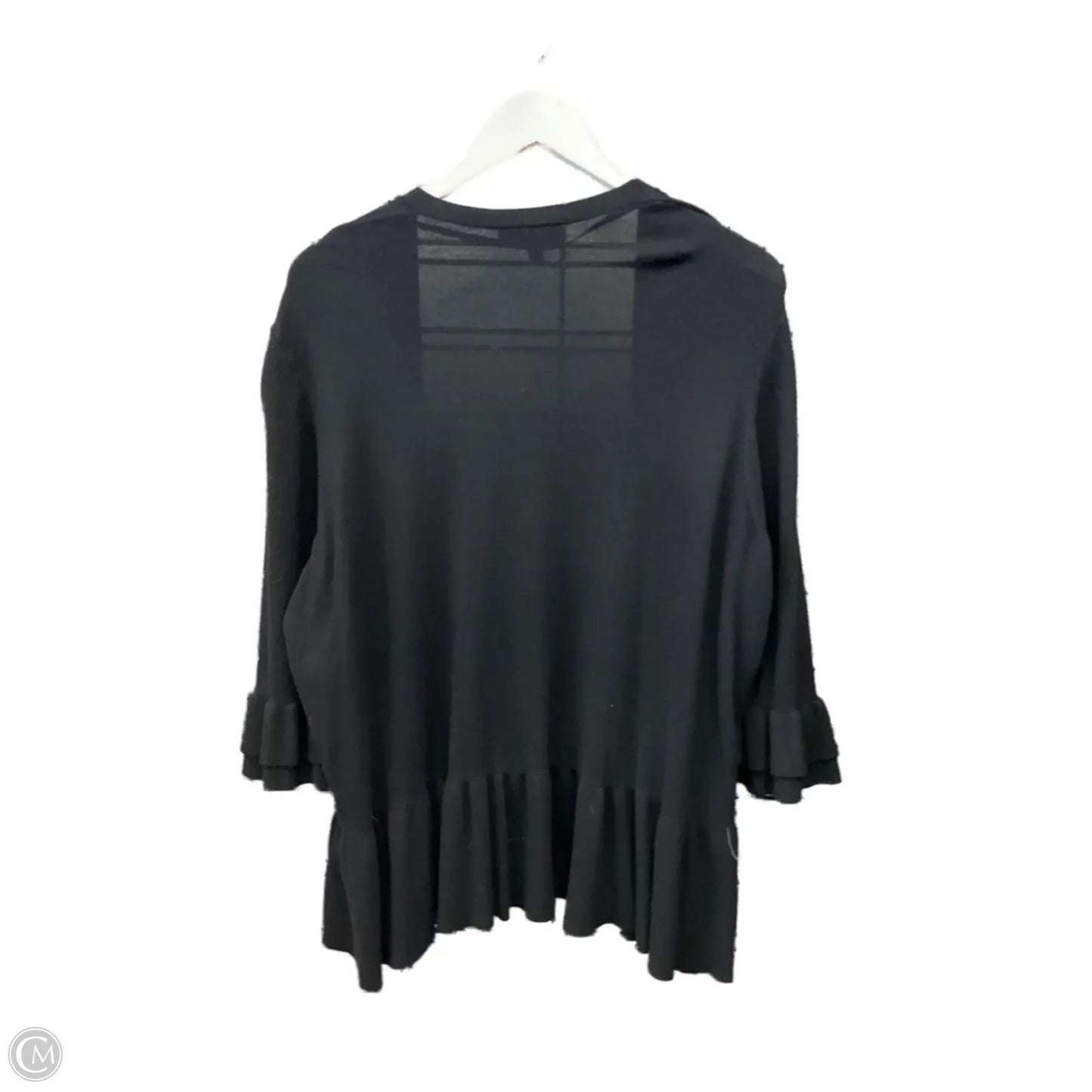 Sweater Cardigan By Lane Bryant In Black, Size: Xl