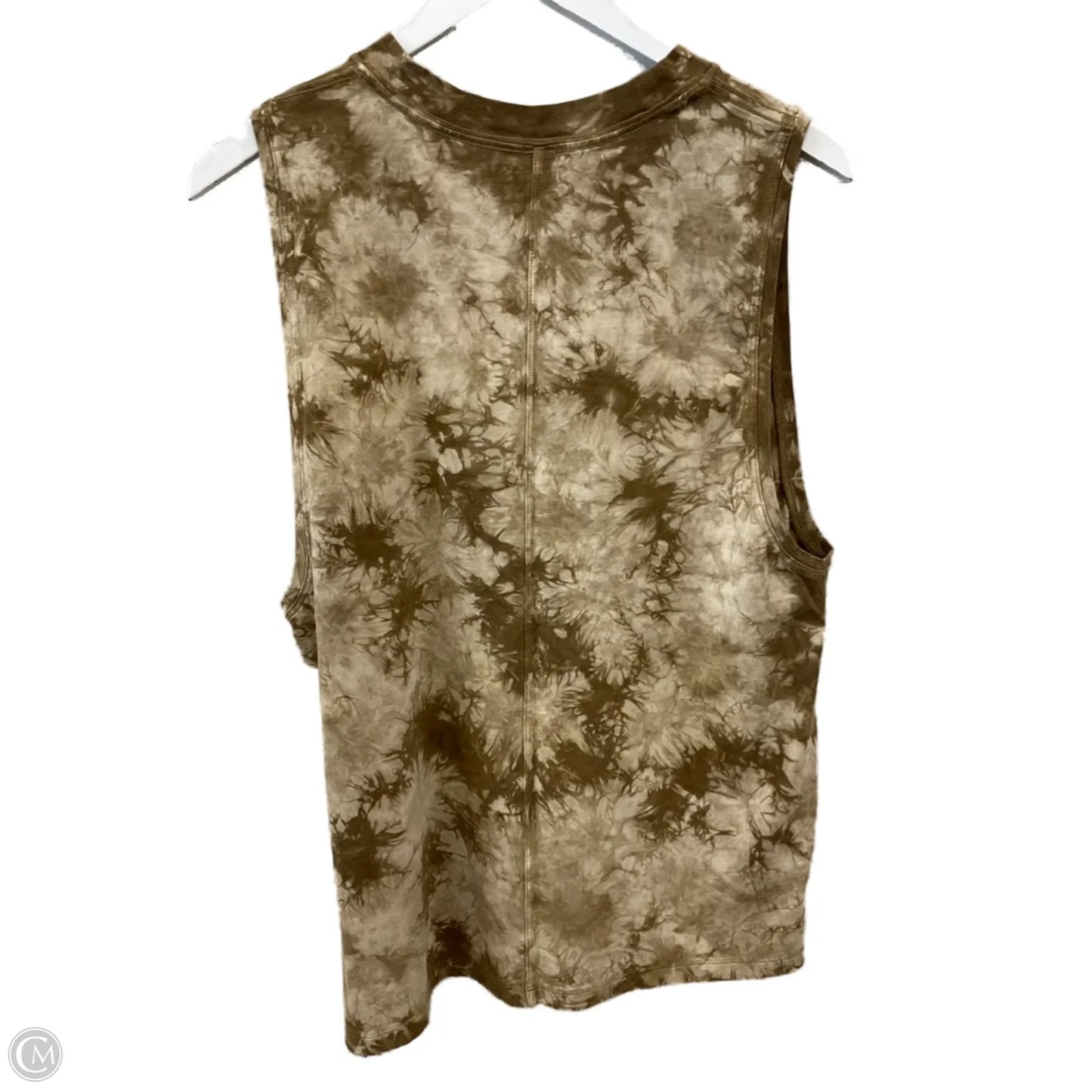 Athletic Tank Top By Lululemon In Brown, Size: M