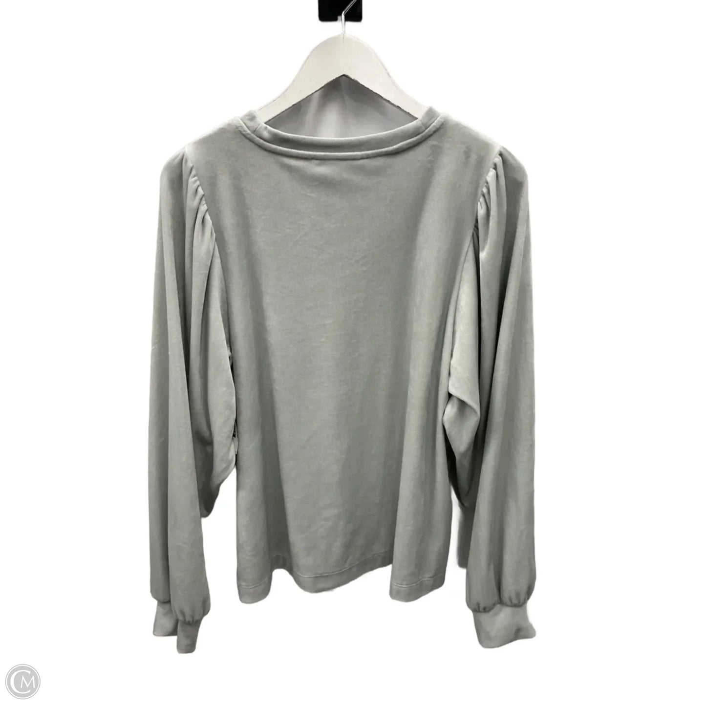 Top Long Sleeve By Loft In Grey, Size: L