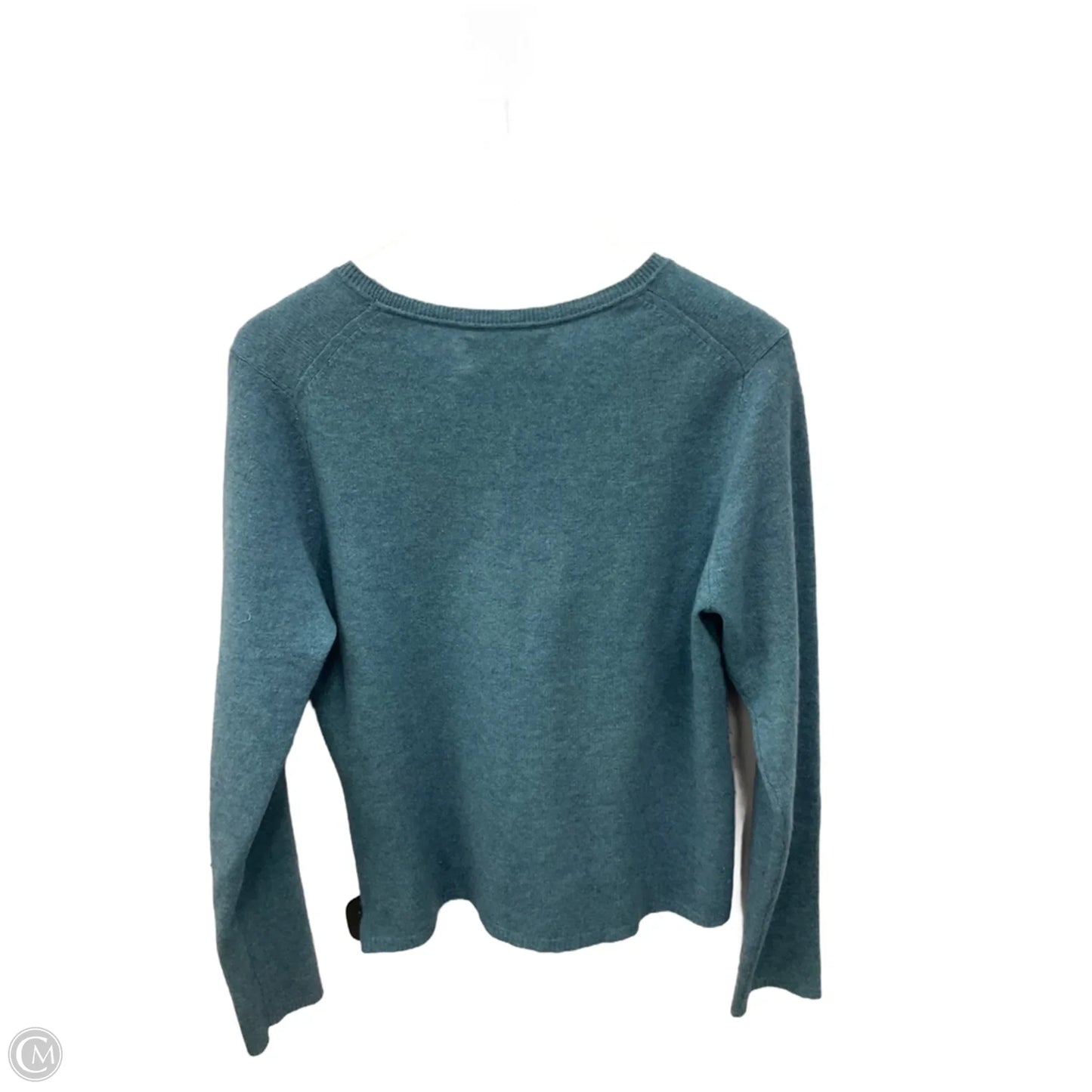 Sweater Cashmere By Ellen Tracy In Blue, Size: Xl