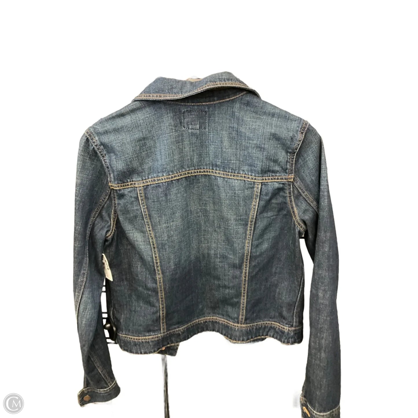 Jacket Denim By American Eagle In Blue Denim, Size: M