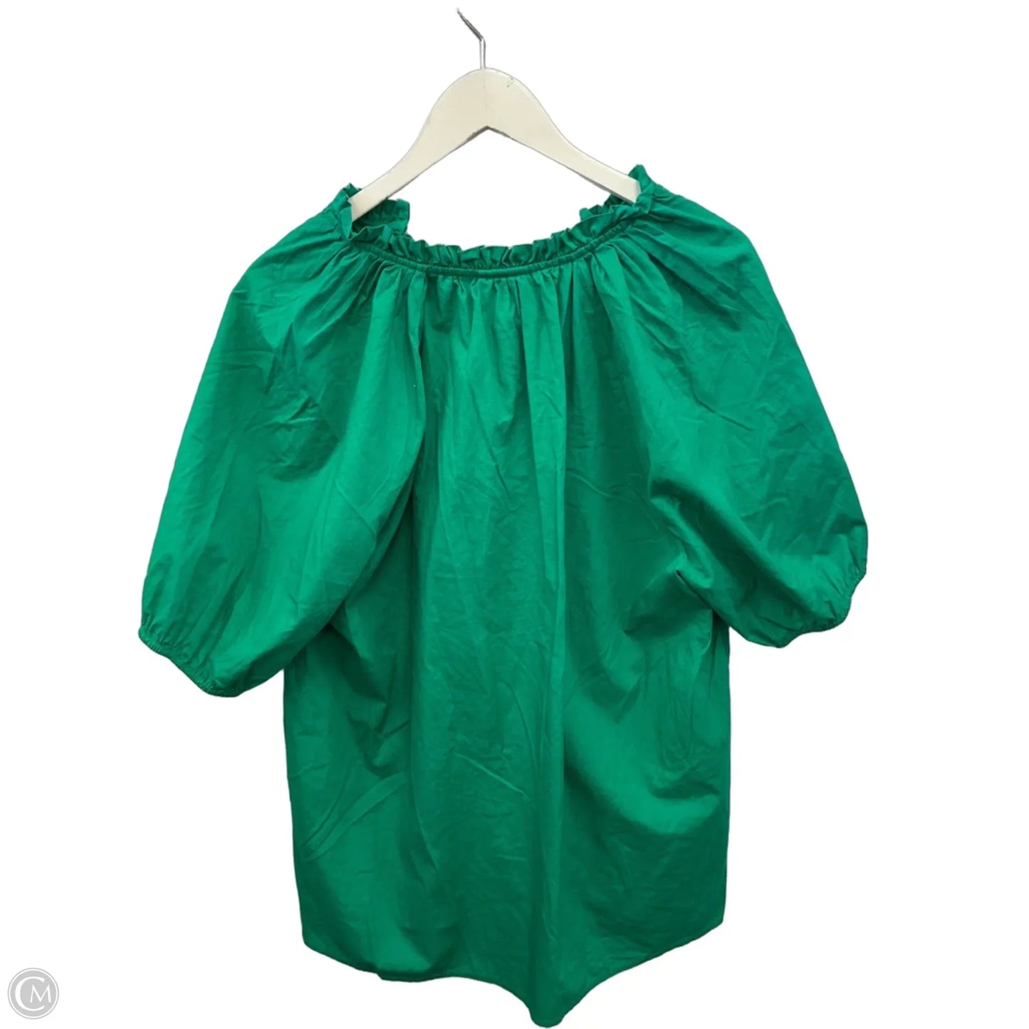 Top 3/4 Sleeve By St Johns Bay In Green, Size: Xxl