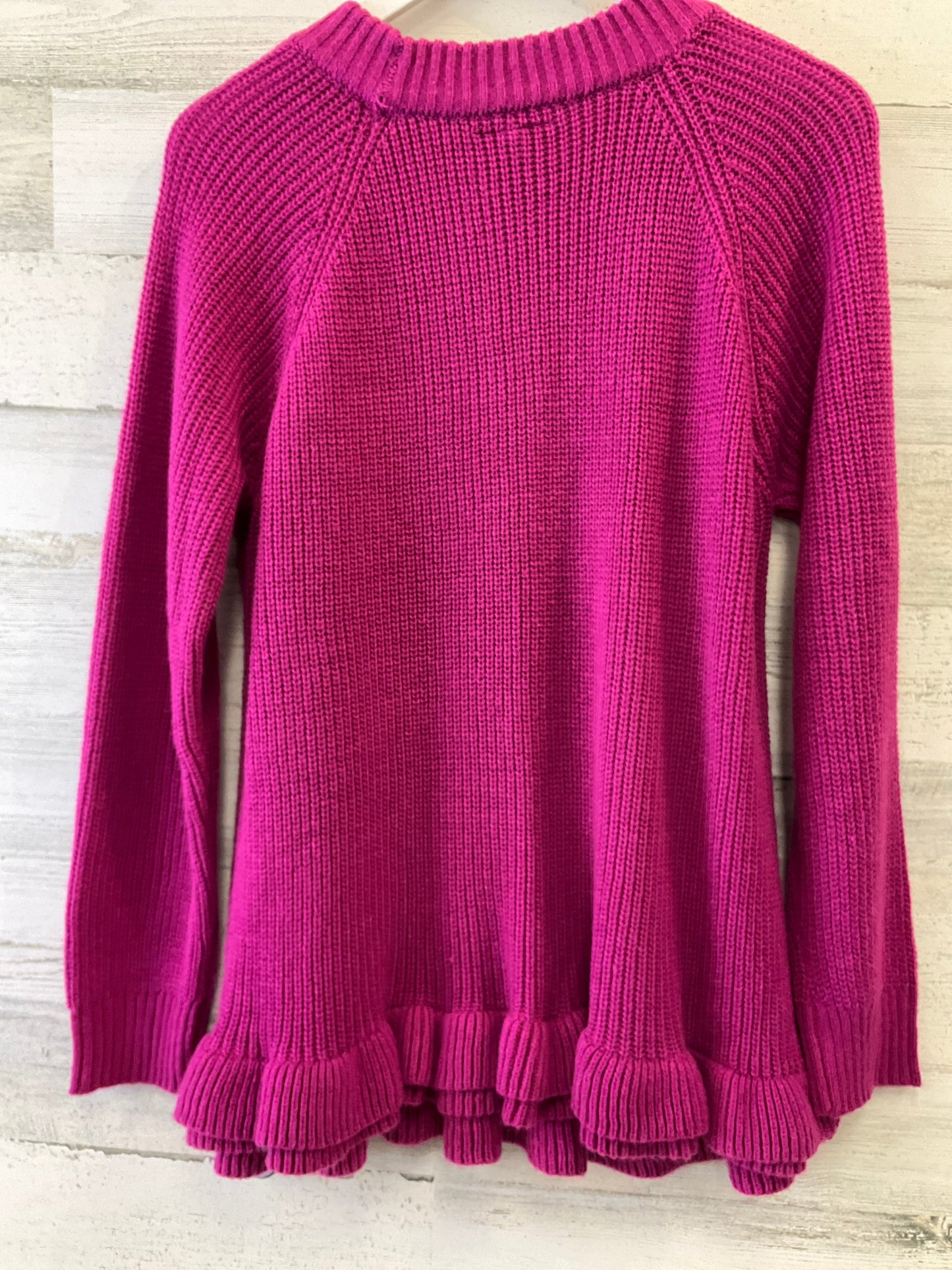 Sweater By Clothes Mentor In Purple, Size: Xl