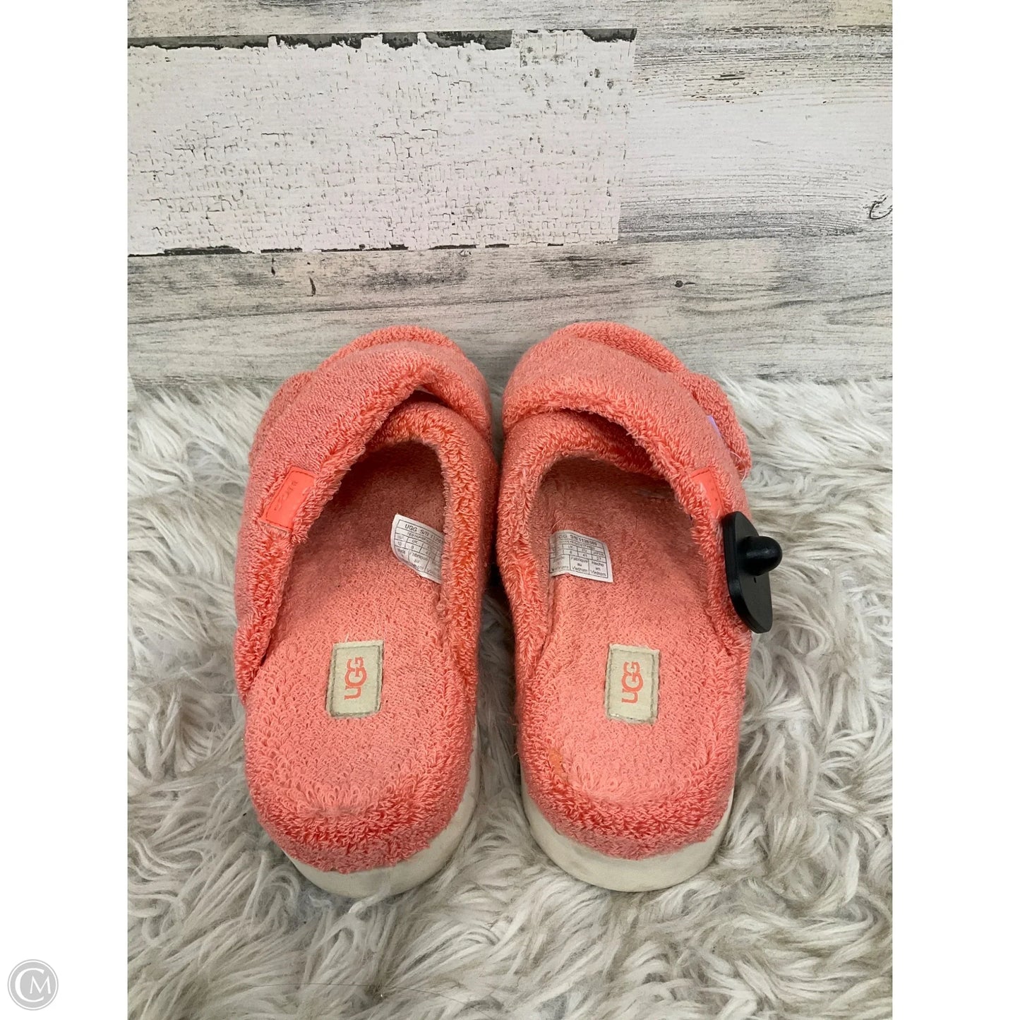 Slippers Designer By Ugg In Coral