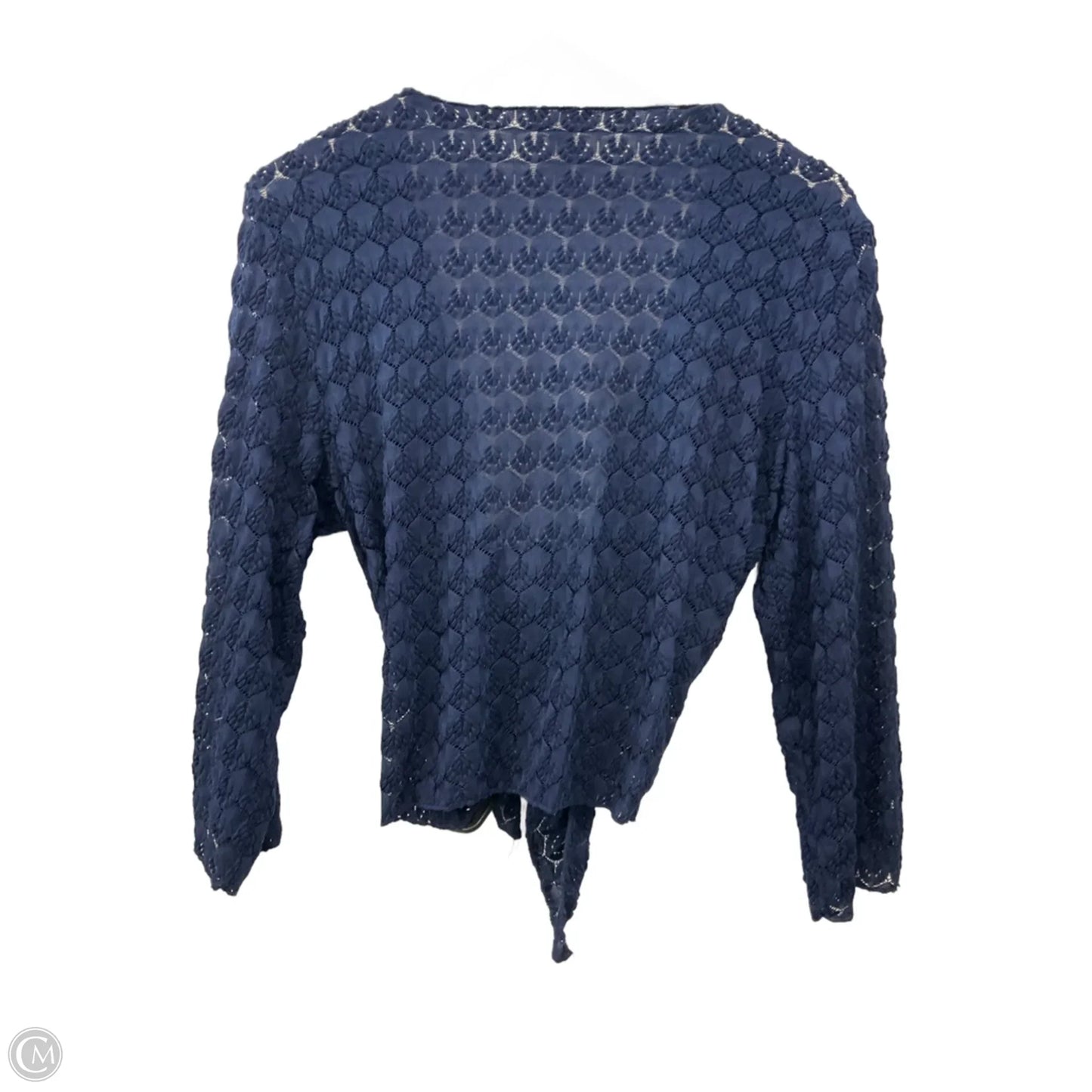 Cardigan By Clothes Mentor In Navy, Size: Xl