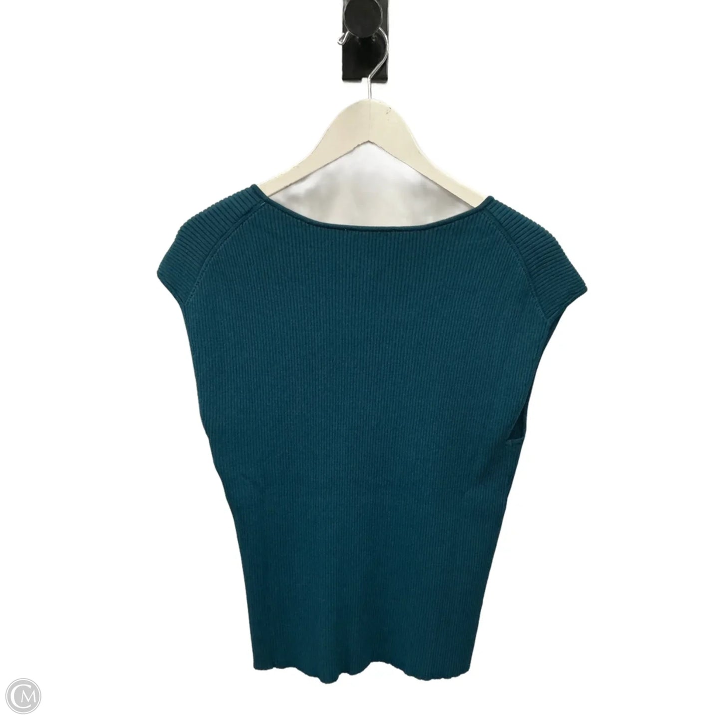 Top Sleeveless By Calvin Klein In Teal, Size: Xl