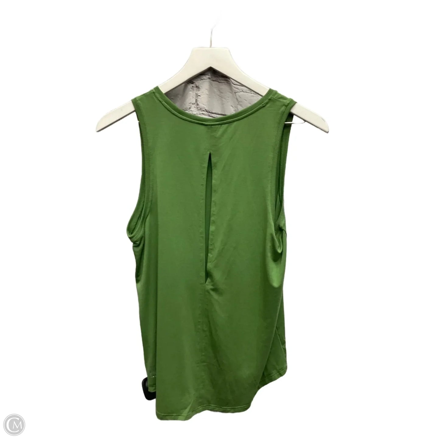 Athletic Top Short Sleeve By Athleta In Green, Size: S