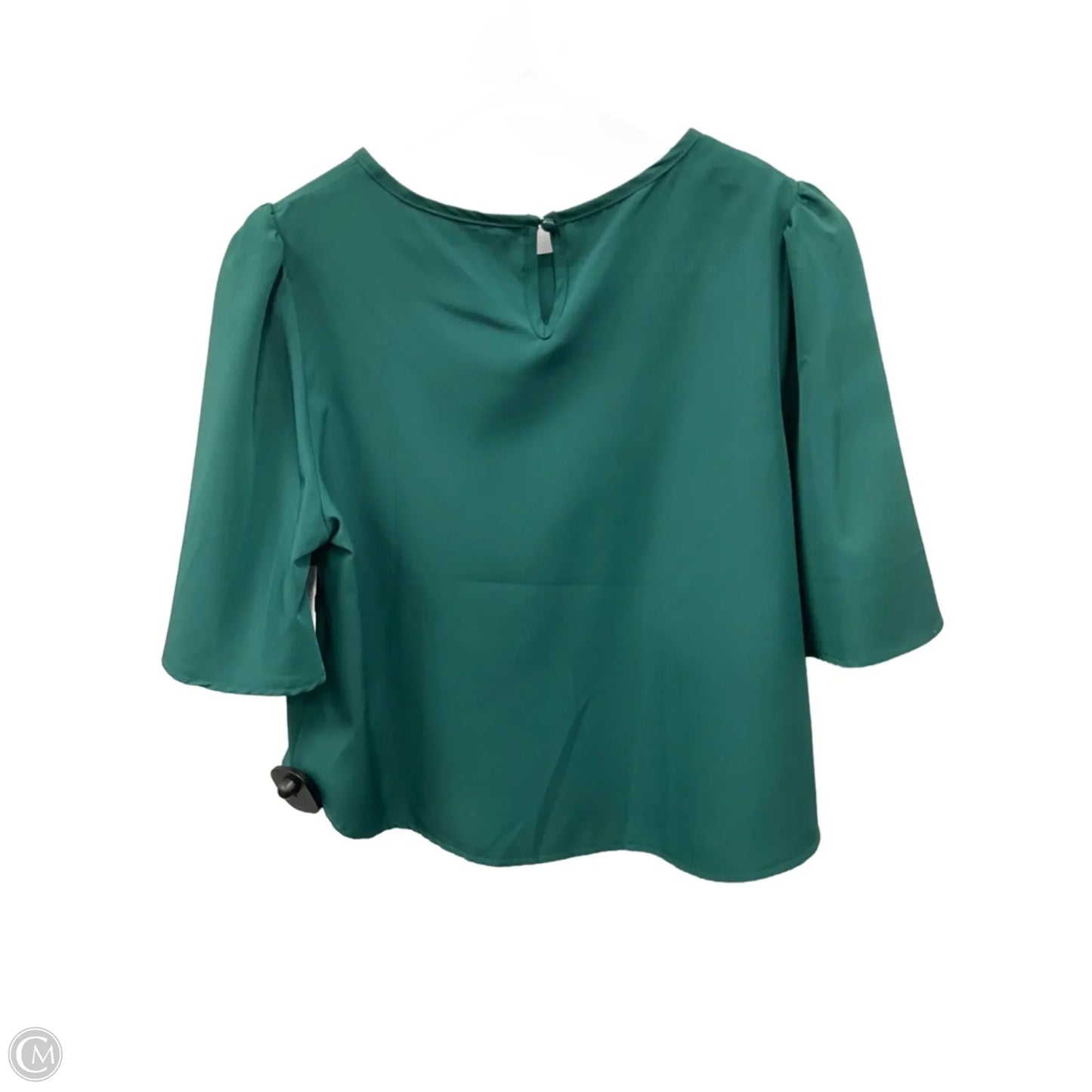 Top Short Sleeve By Clothes Mentor In Green, Size: M