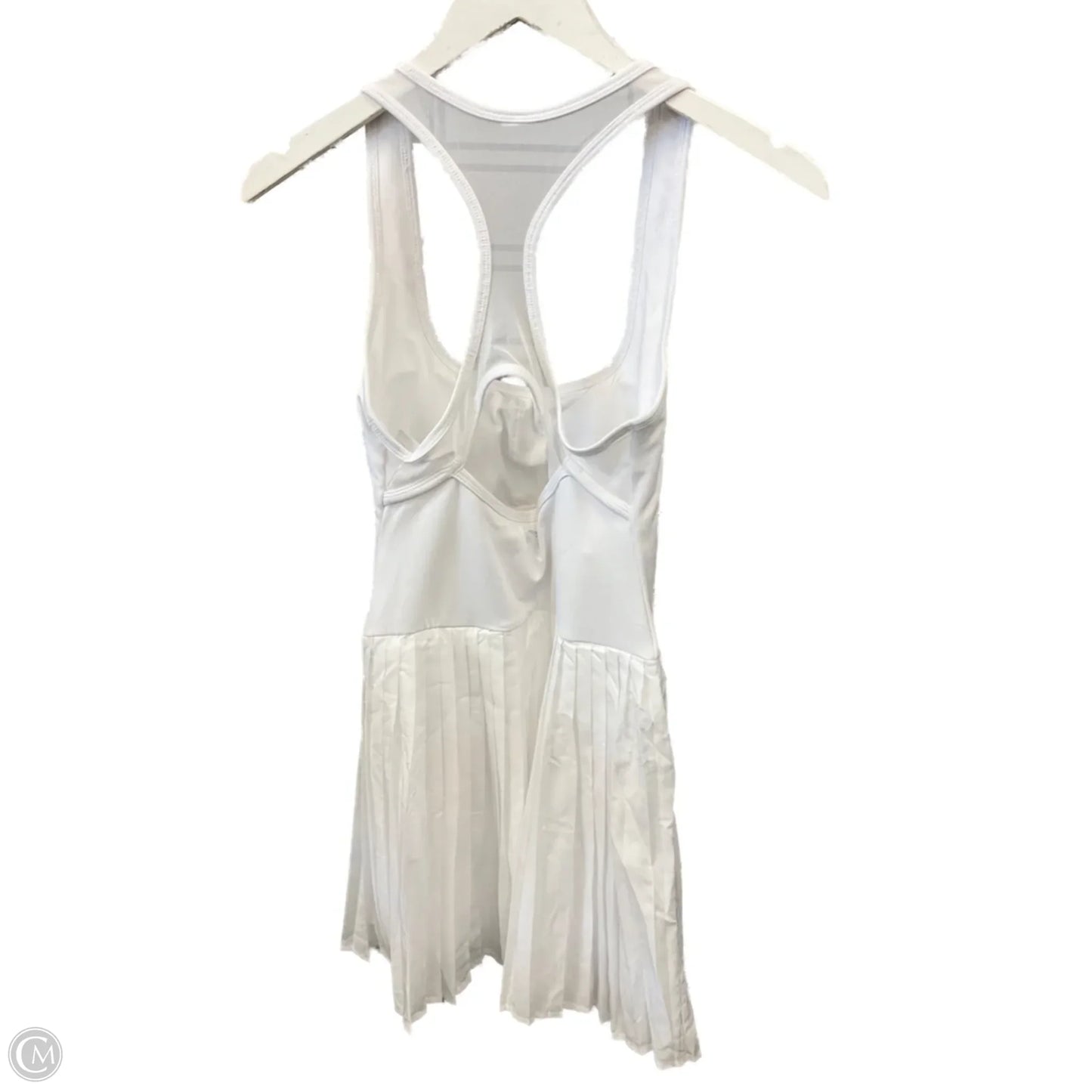 Athletic Dress By Fabletics In White, Size: S