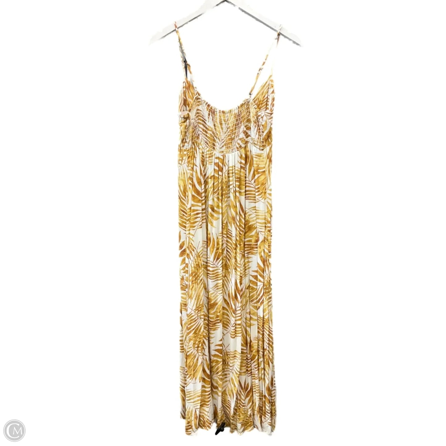 Dress Casual Maxi By Lush In Gold, Size: S