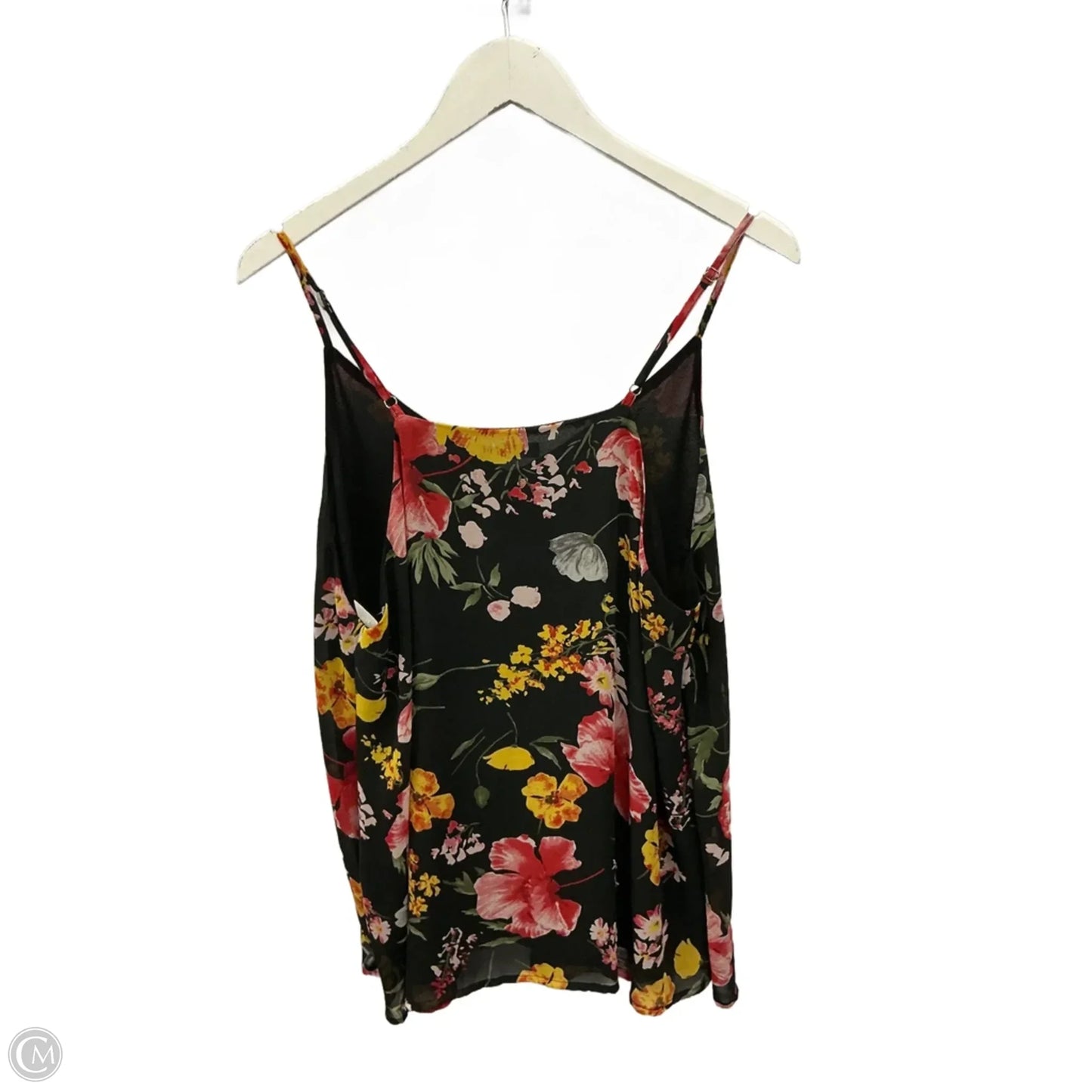 Top Sleeveless By Clothes Mentor In Black & Red, Size: Xl