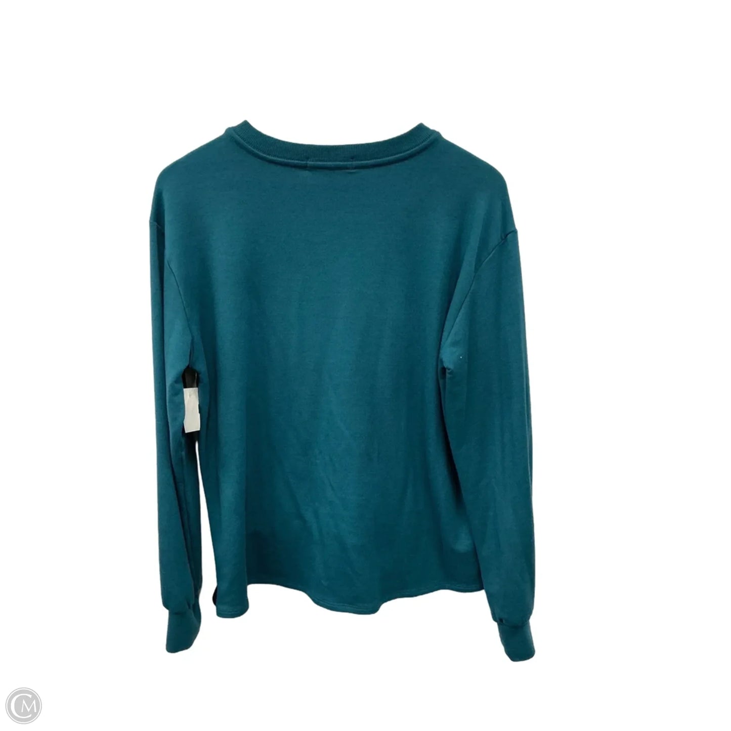Top Long Sleeve By Clothes Mentor In Teal, Size: S