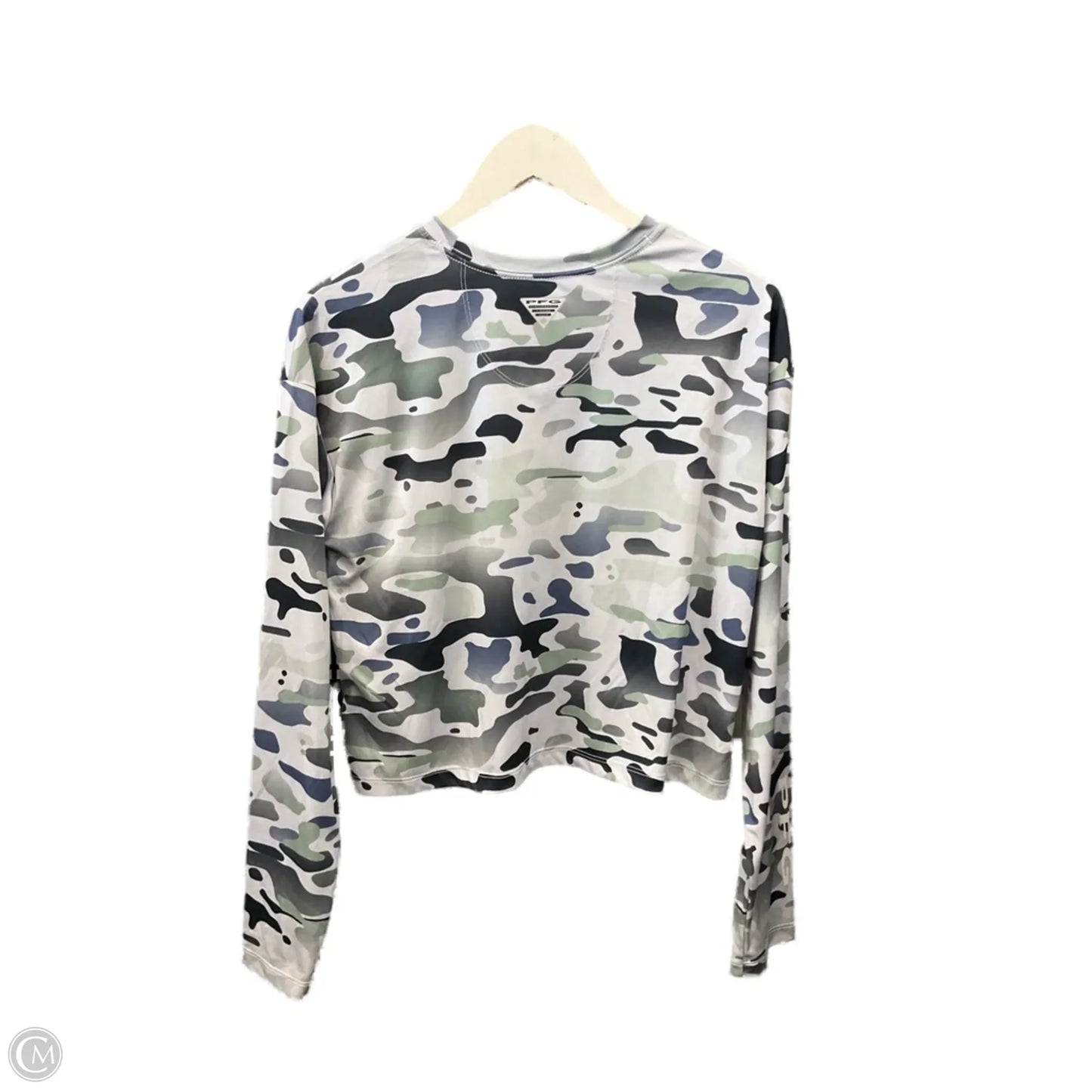 Athletic Top Long Sleeve Crewneck By Columbia In Grey, Size: M