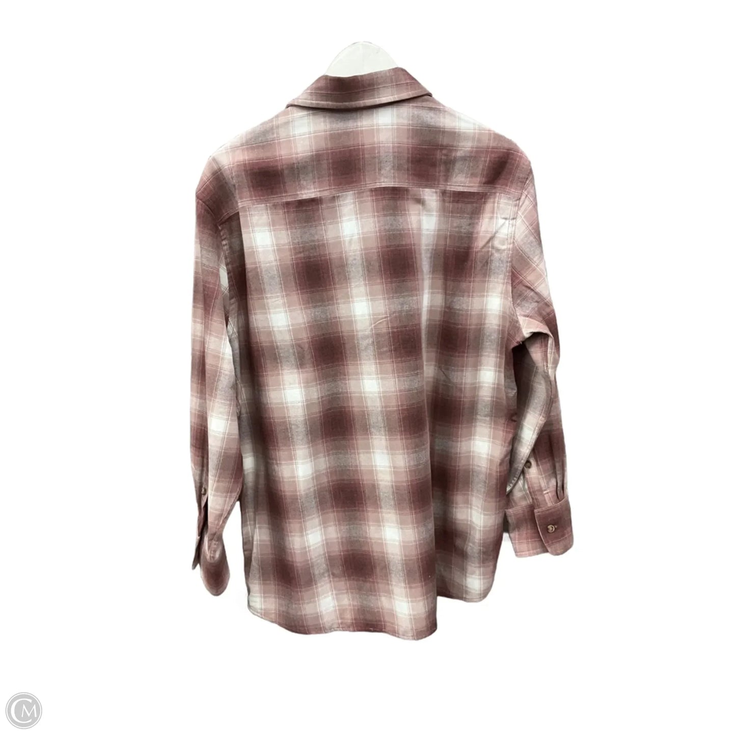 Top Long Sleeve By Mng In Mauve, Size: M