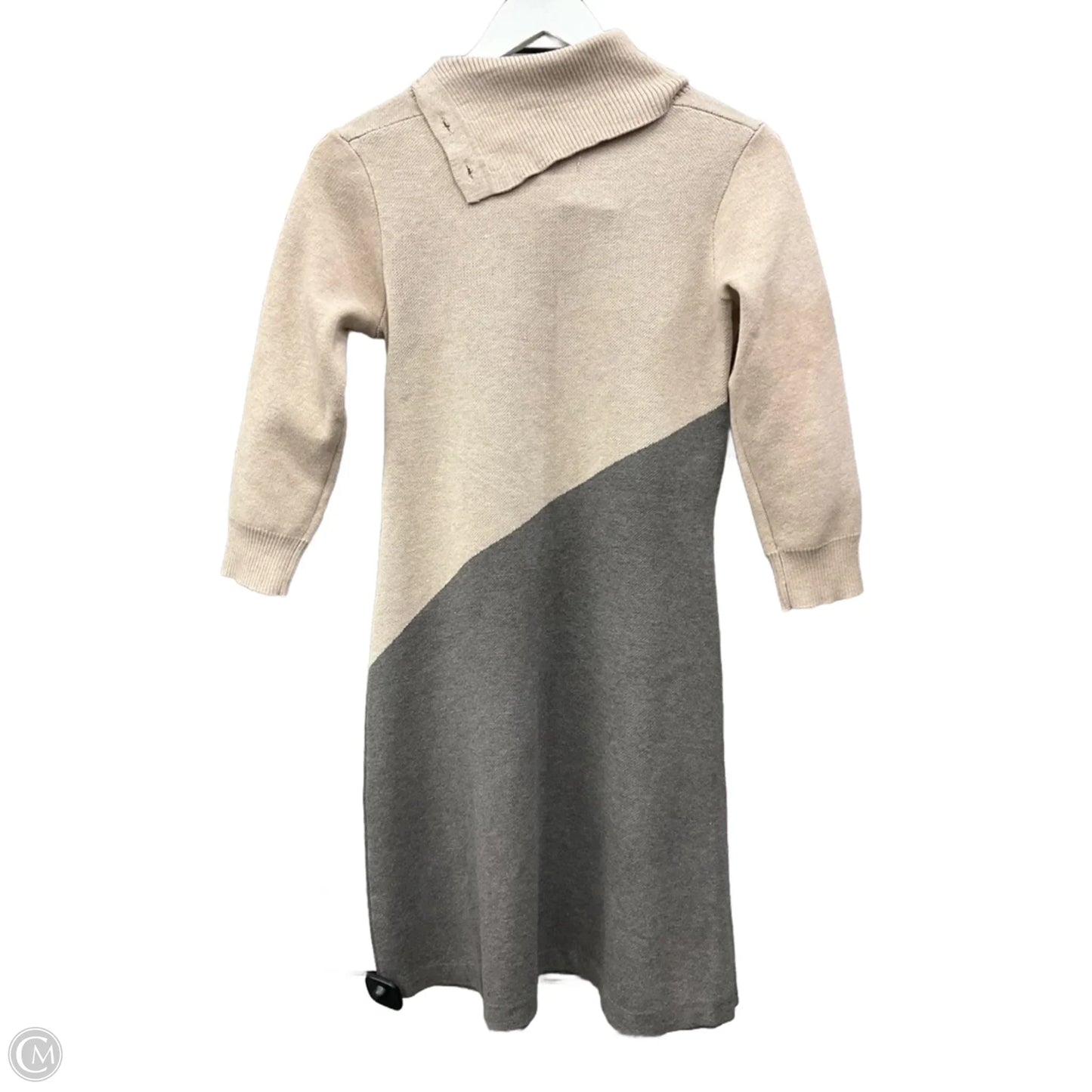 Dress Sweater By Clothes Mentor In Tan, Size: S