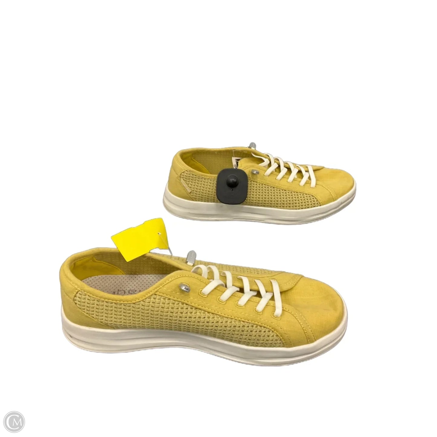 Shoes Sneakers By Hey Dude In Gold, Size: 9