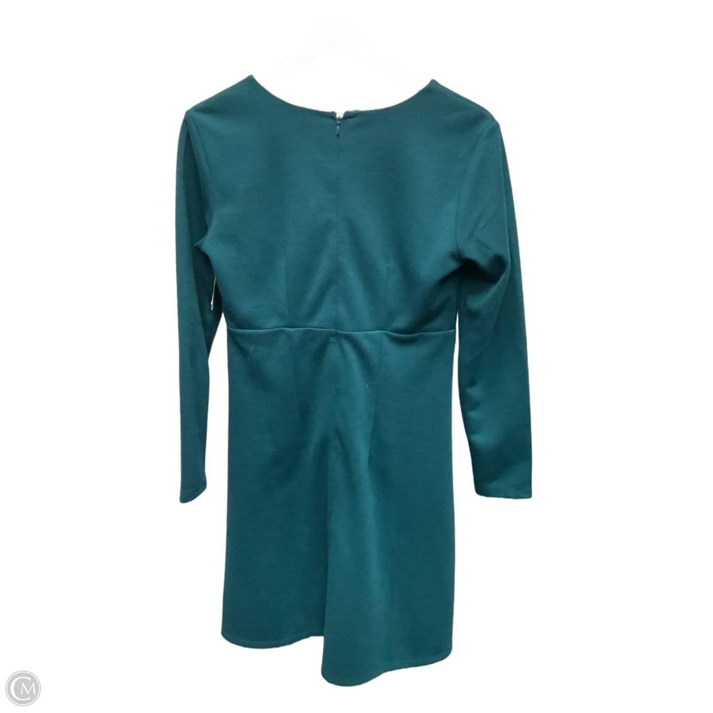 Dress Casual Midi By Ann Taylor In Teal, Size: S