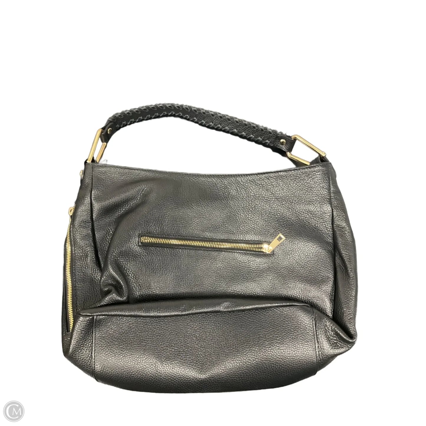 Tote Leather By Clothes Mentor, Size: Large