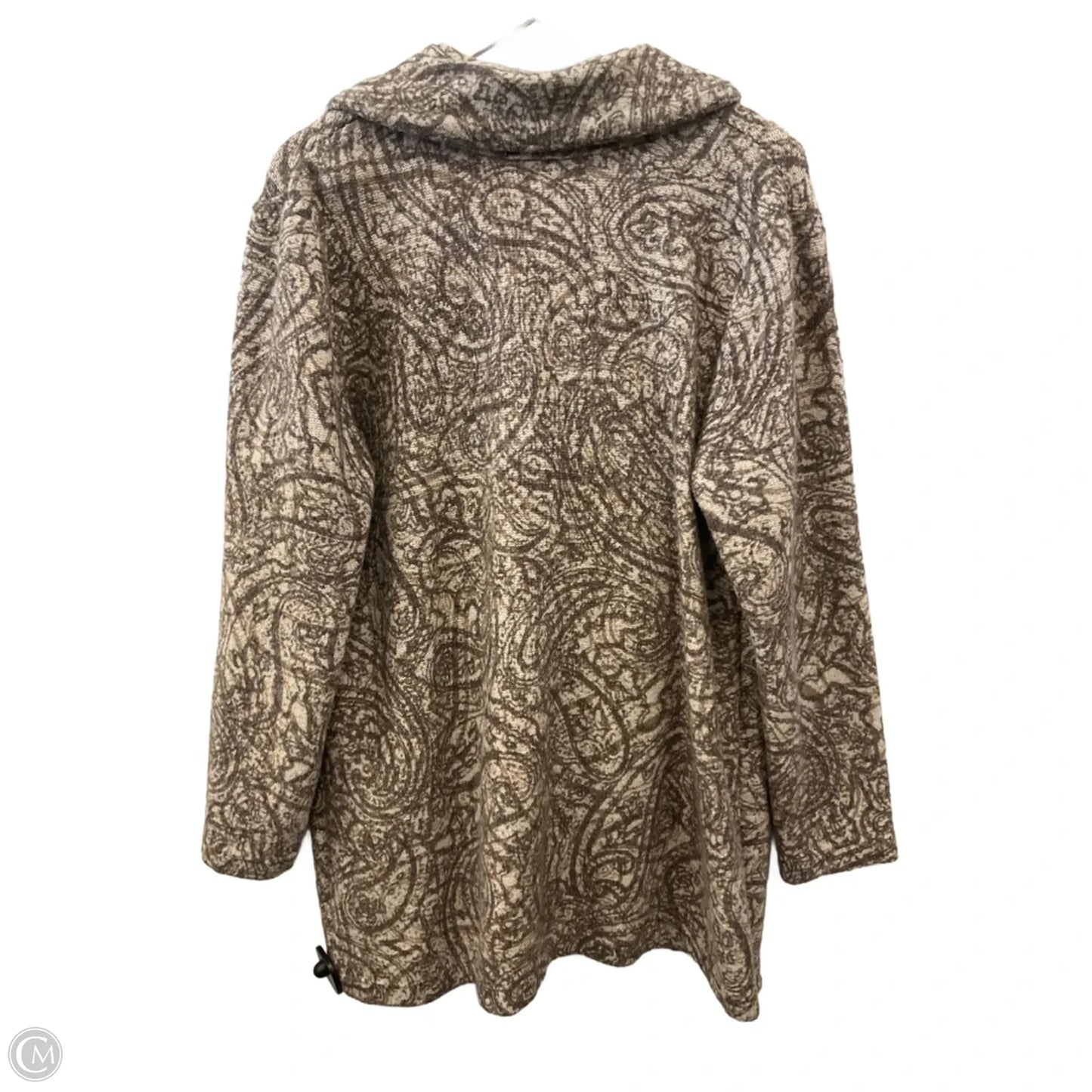 Sweater Cardigan By J. Jill In Cream, Size: L