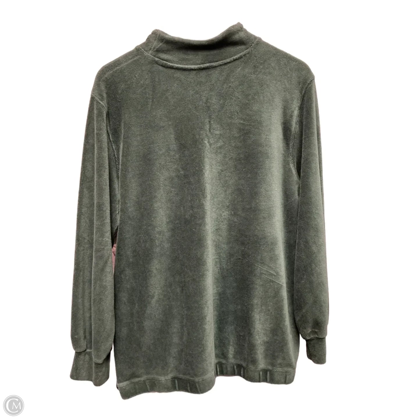 Top Long Sleeve By Vince Camuto In Green, Size: M